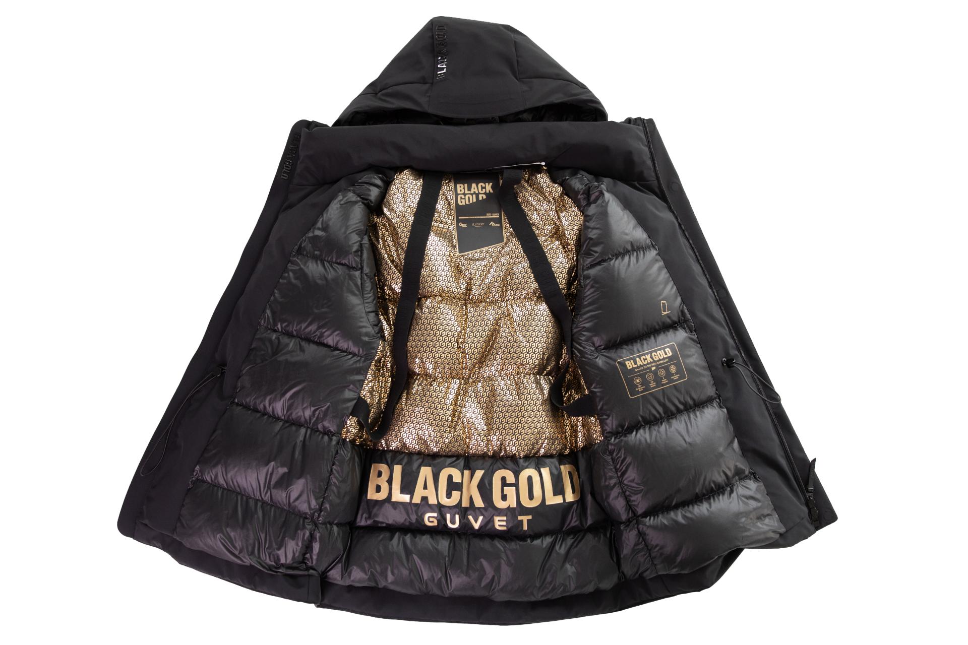 London Design Awards Winner - Black Gold Windbreaker X5 Goose Down Jacket