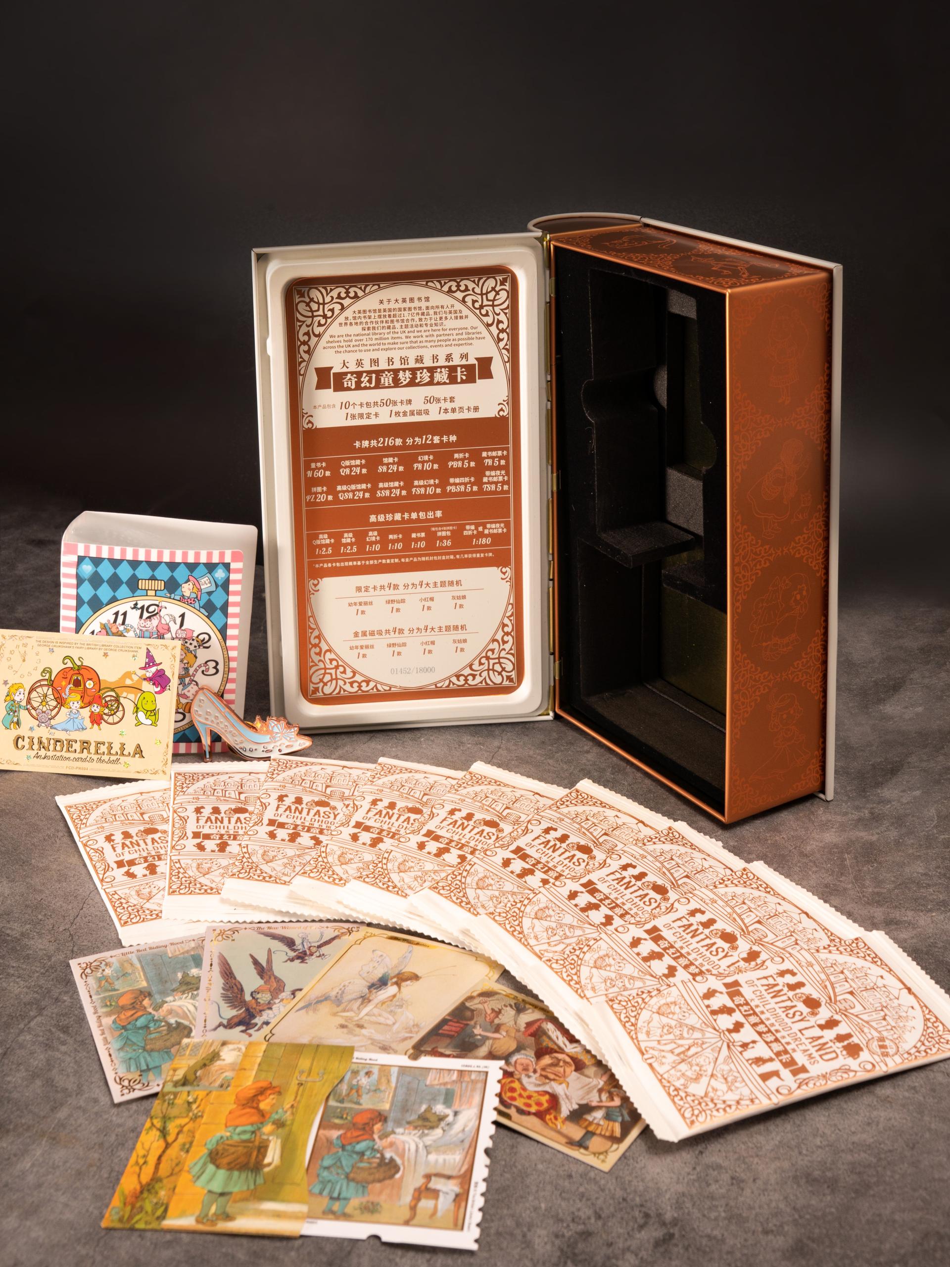 London Design Awards Winner - Great British Library  Childhood Dreams Collection Cards