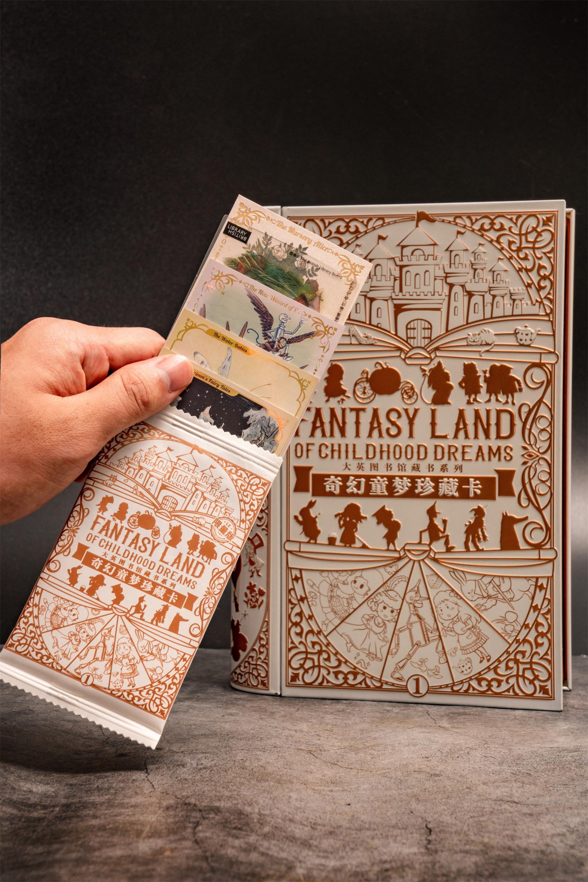 London Design Awards Winner - Great British Library  Childhood Dreams Collection Cards