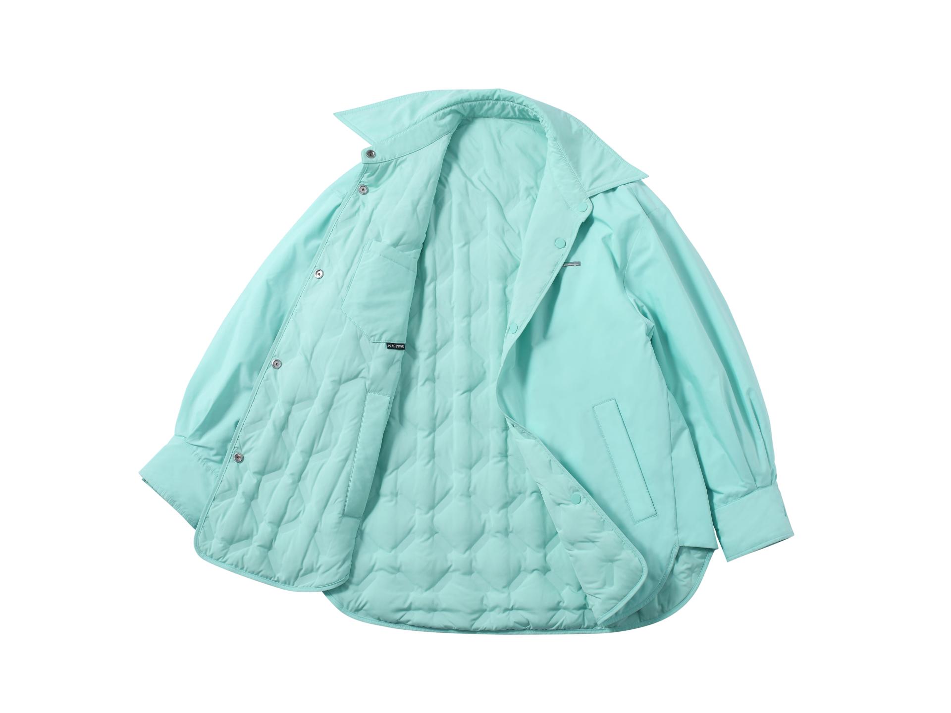 London Design Awards Winner - Mint Mambo Down Shirt Jacket
