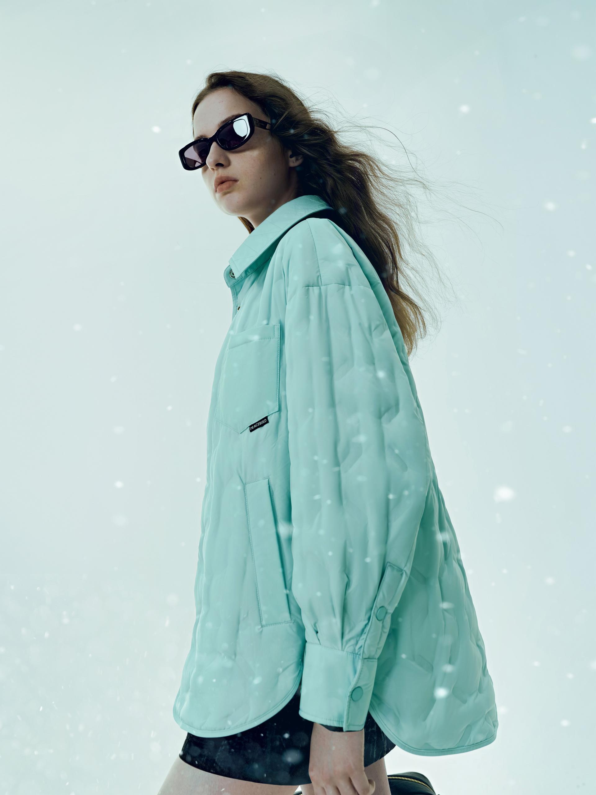 London Design Awards Winner - Mint Mambo Down Shirt Jacket