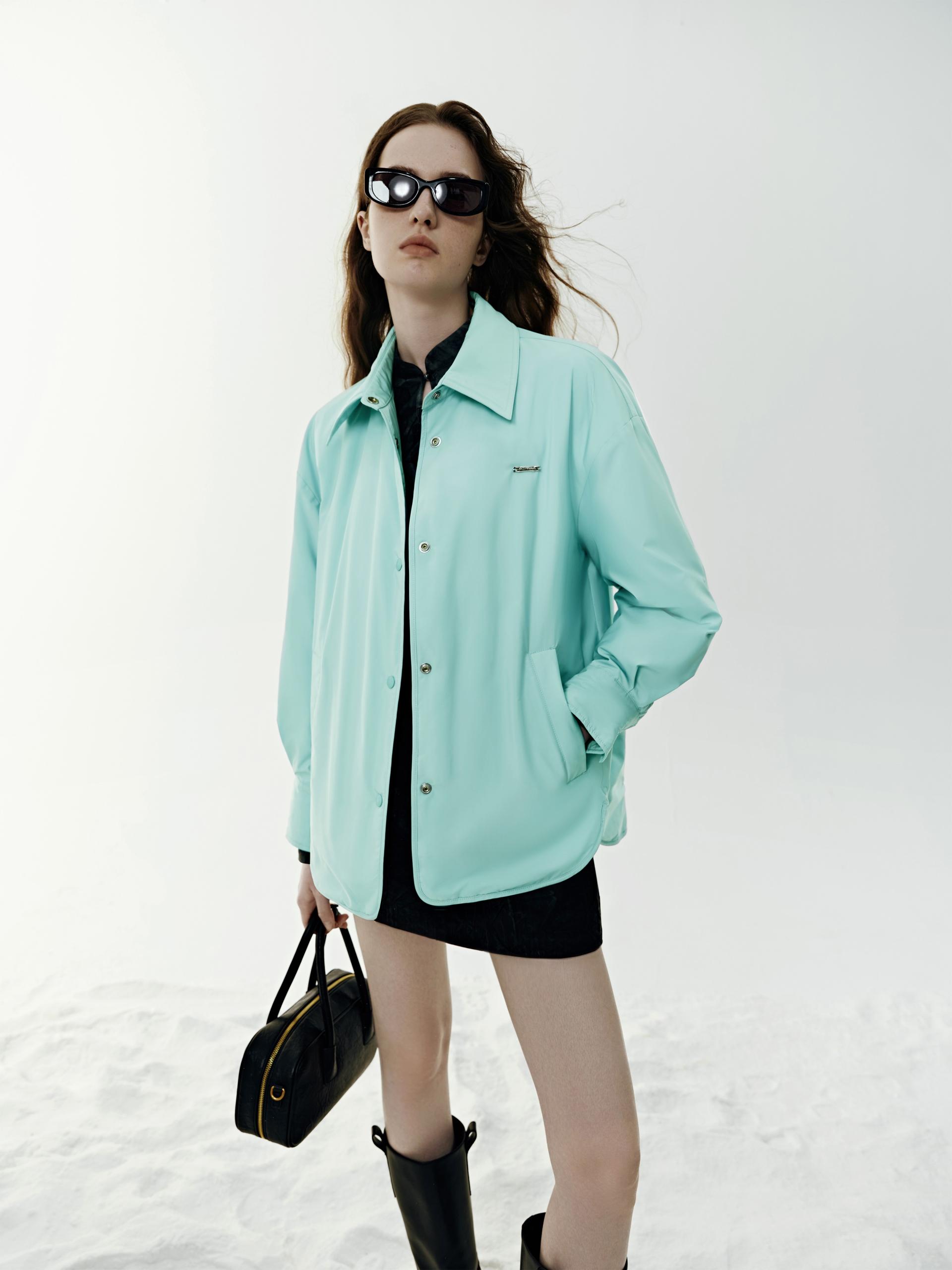 London Design Awards Winner - Mint Mambo Down Shirt Jacket