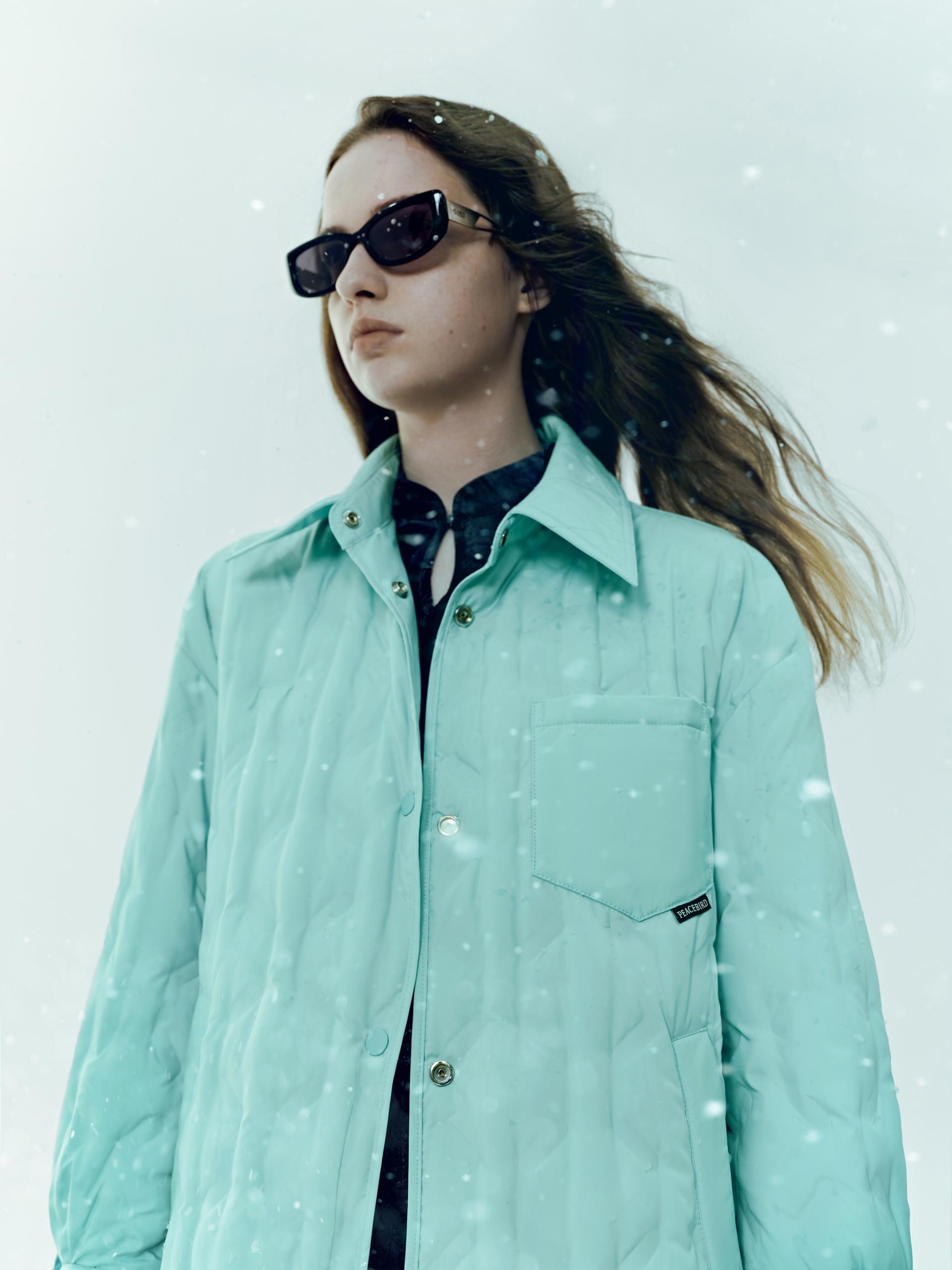 London Design Awards Winner - Mint Mambo Down Shirt Jacket