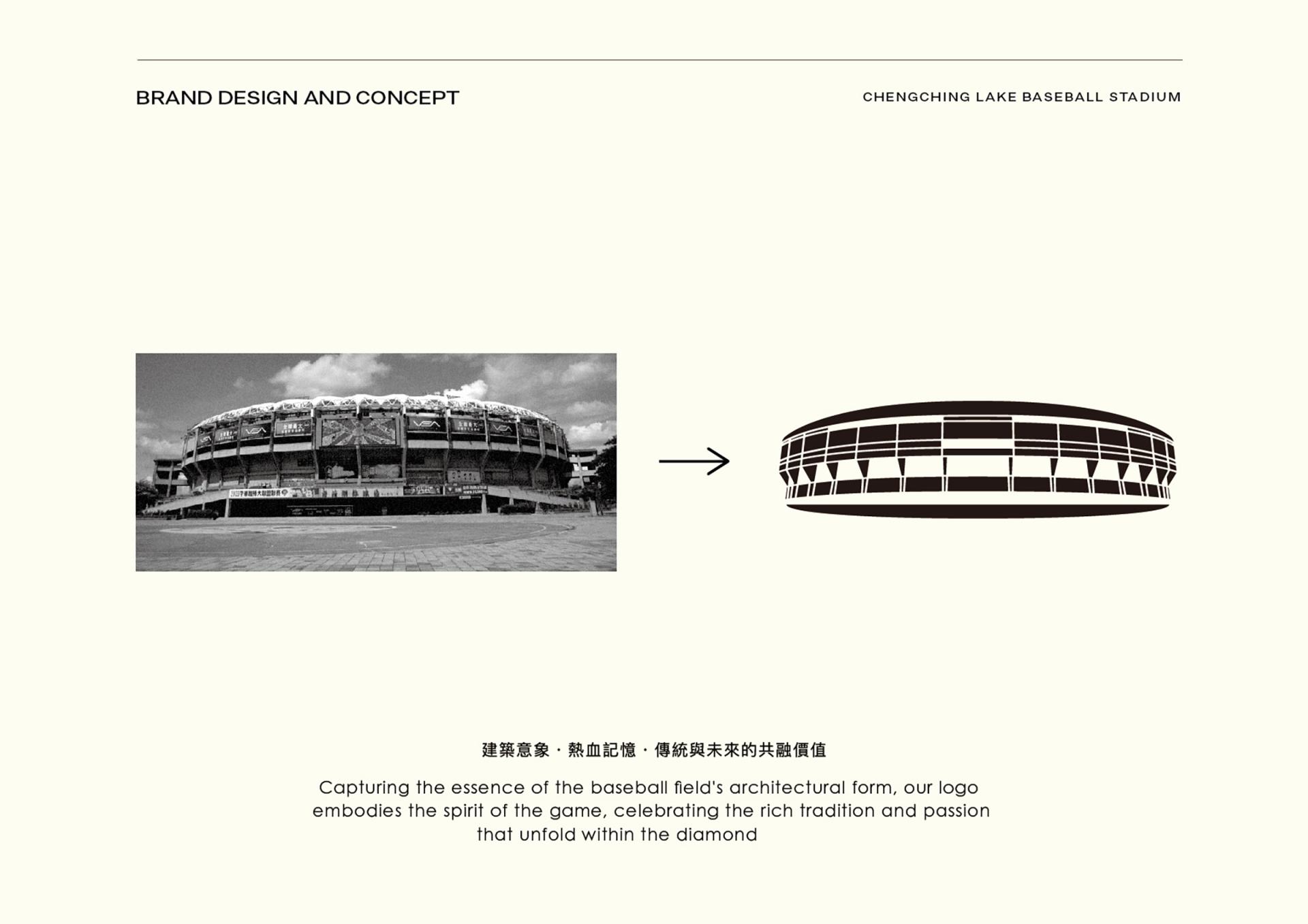London Design Awards Winner - Chengching Lake Baseball Stadium Rebranding Design