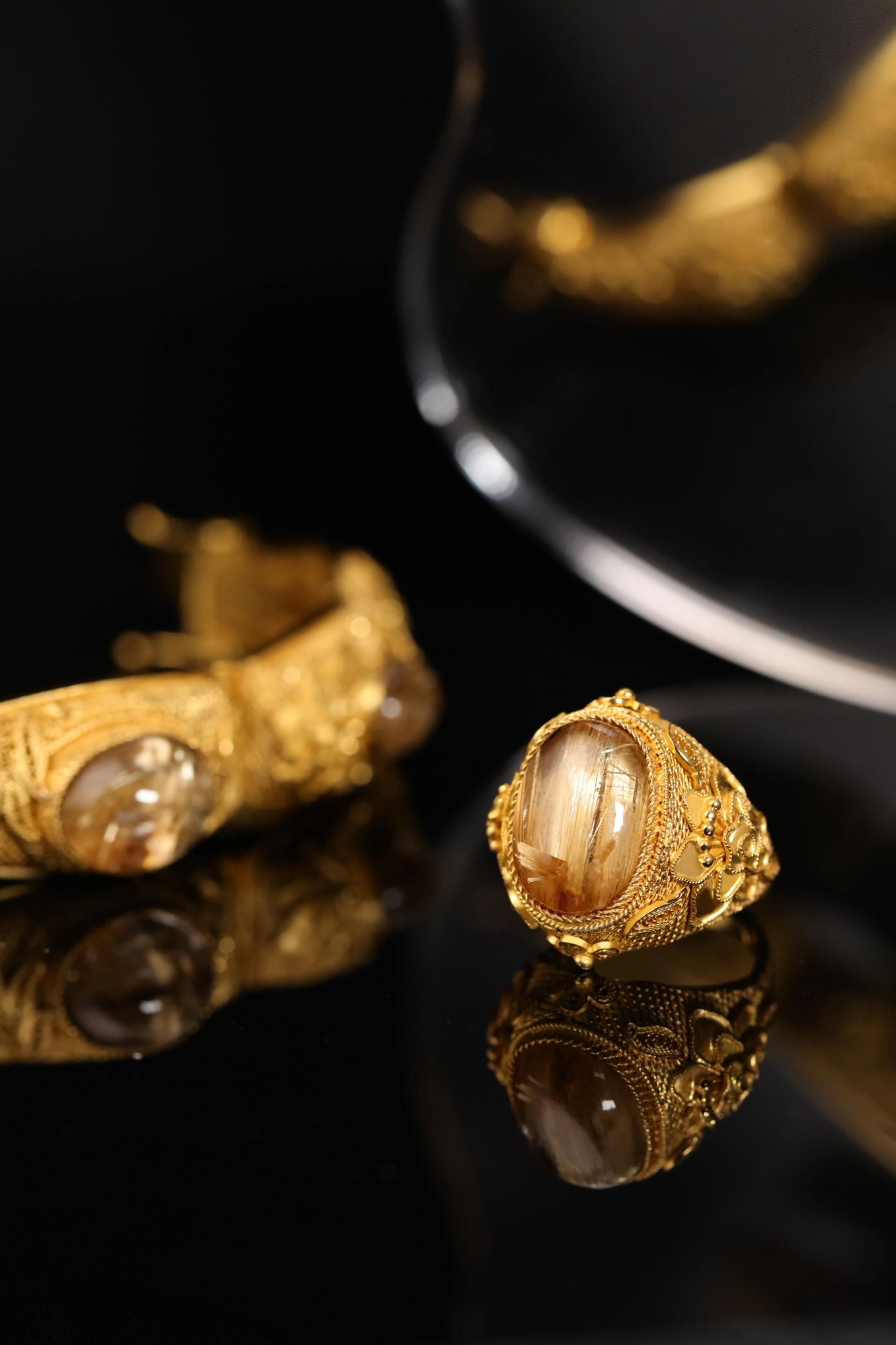 London Design Awards Winner - Blossom Peony Filigree Inlay Collection