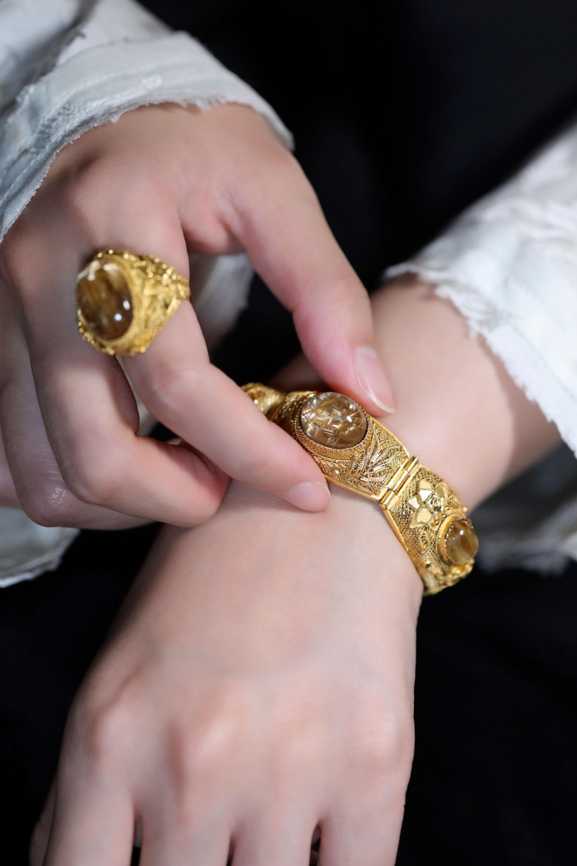 London Design Awards Winner - Blossom Peony Filigree Inlay Collection