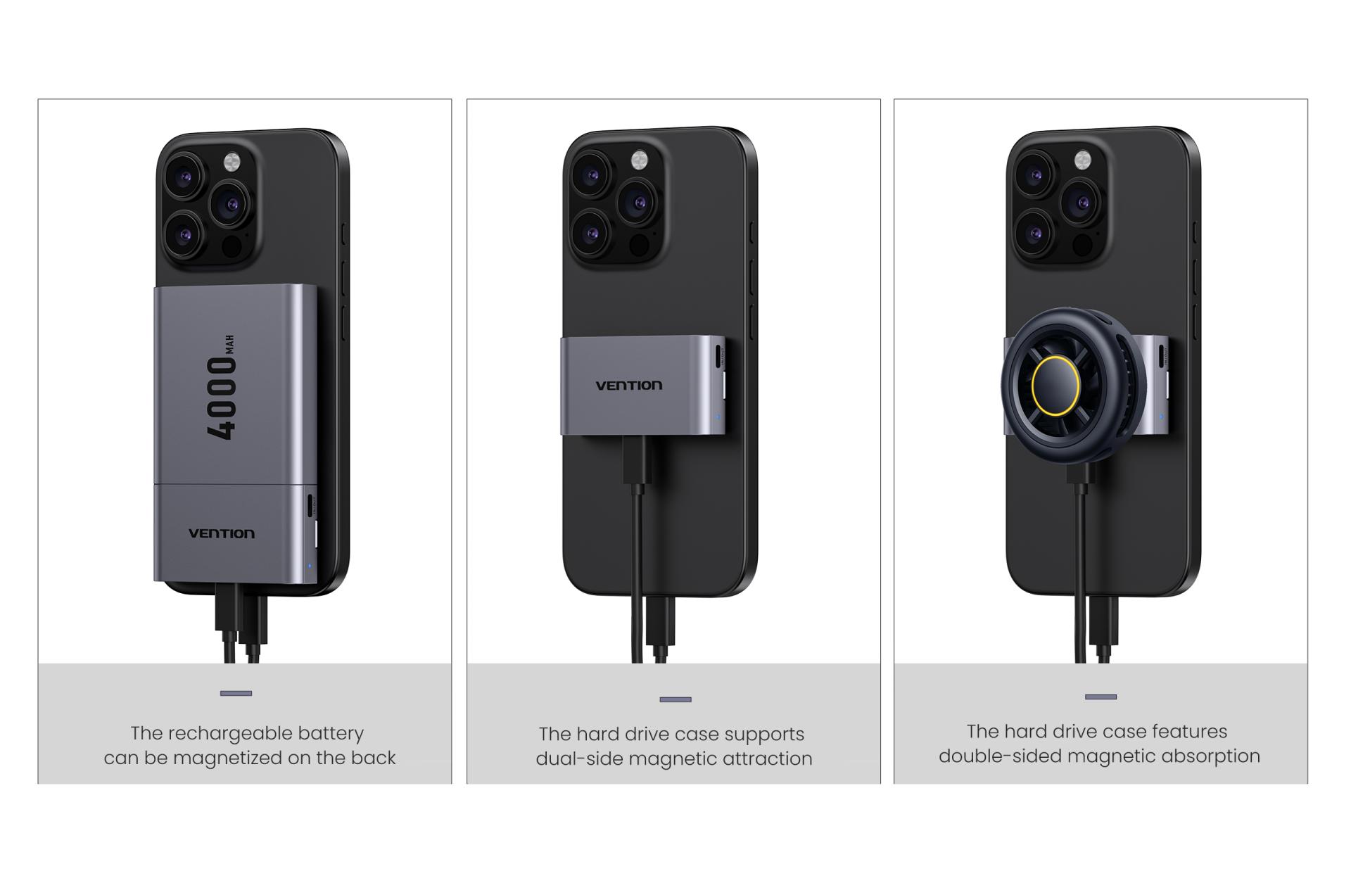 London Design Awards Winner - The Mobile Hard Drive with a Detachable Power Bank