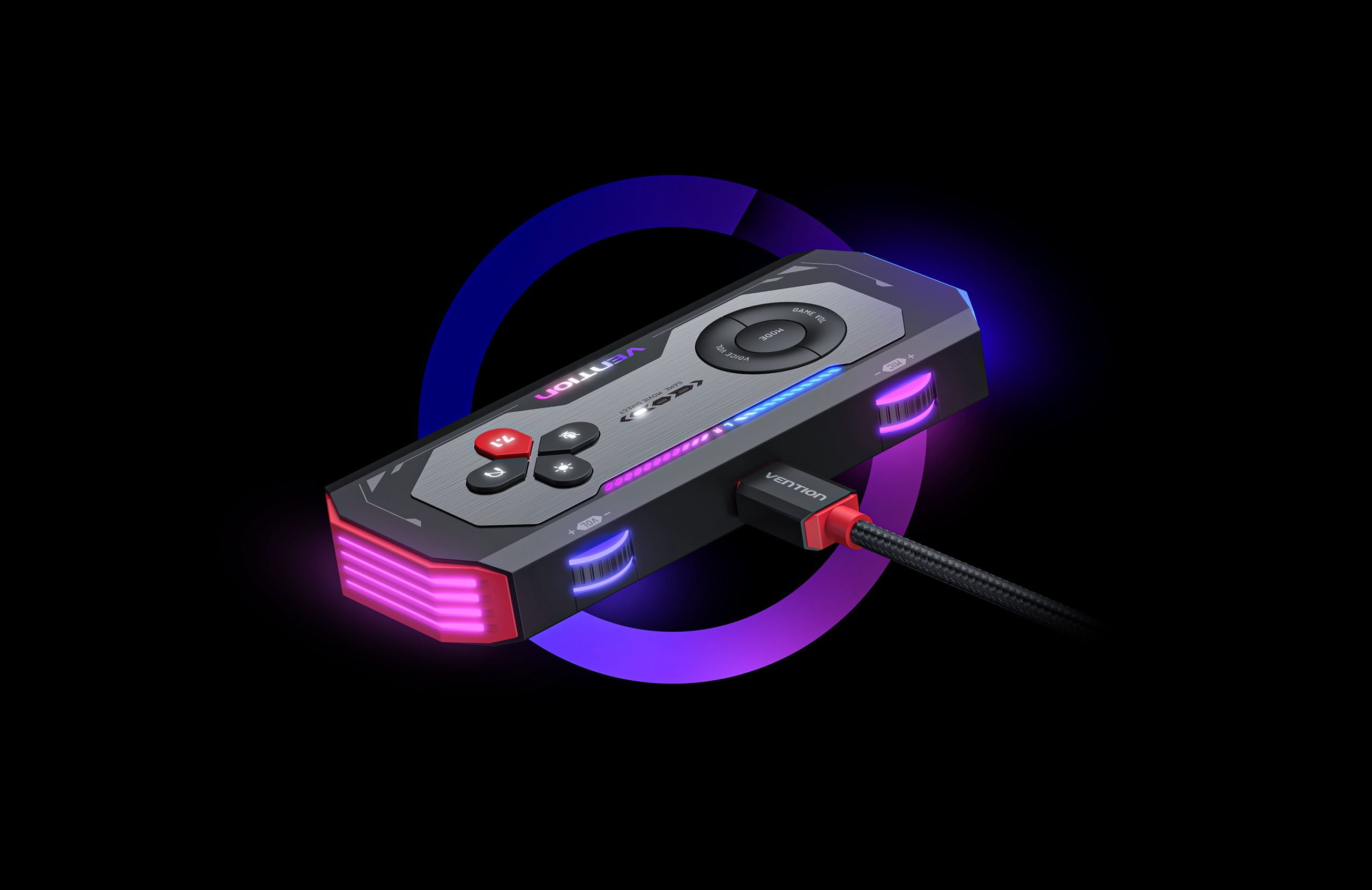 London Design Awards Winner - USB Gaming Sound Card