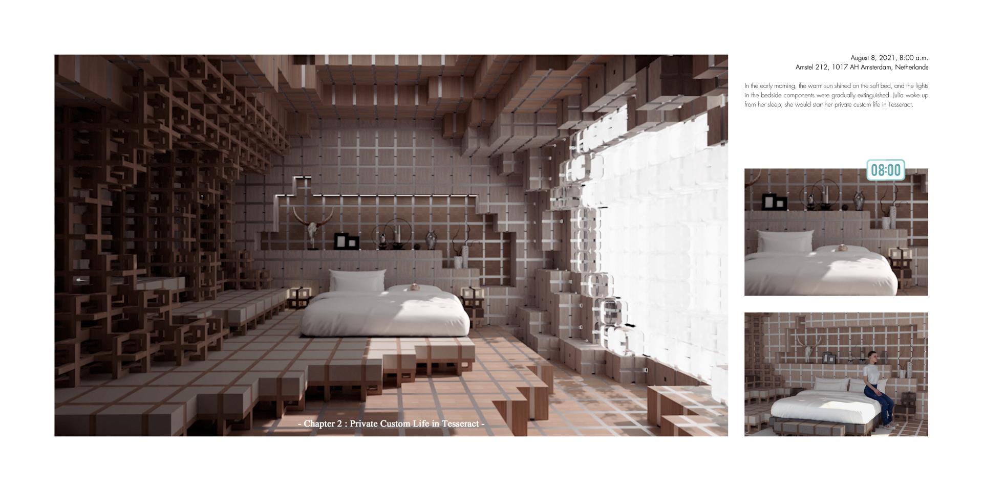 London Design Awards Winner - TESSERACT: Adaptive Living Architecture