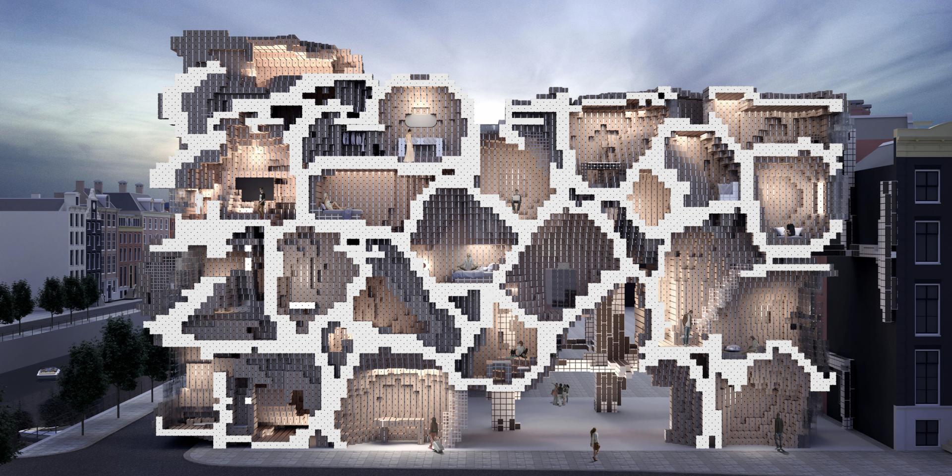 London Design Awards Winner - TESSERACT: Adaptive Living Architecture