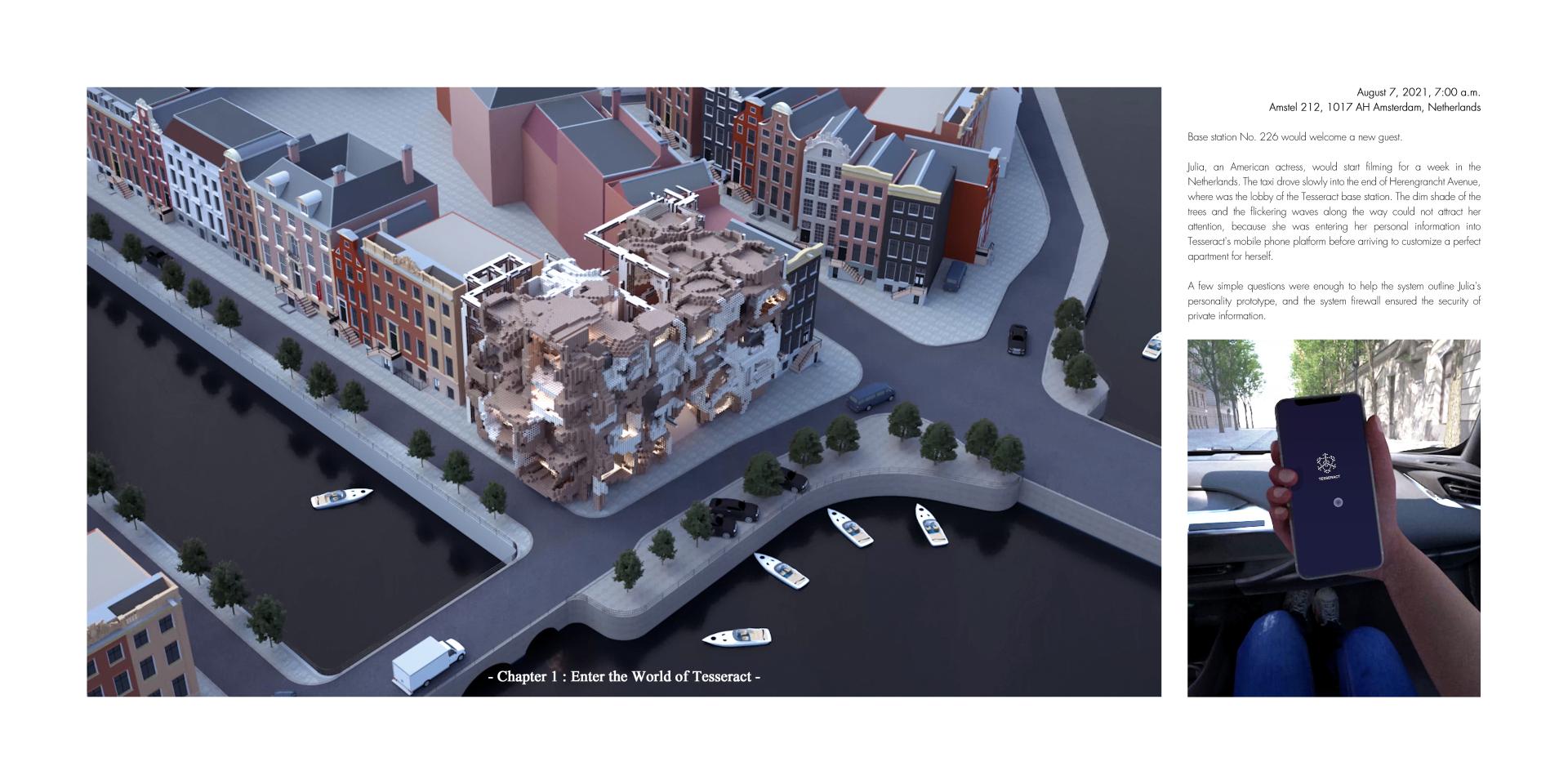 London Design Awards Winner - TESSERACT: Adaptive Living Architecture