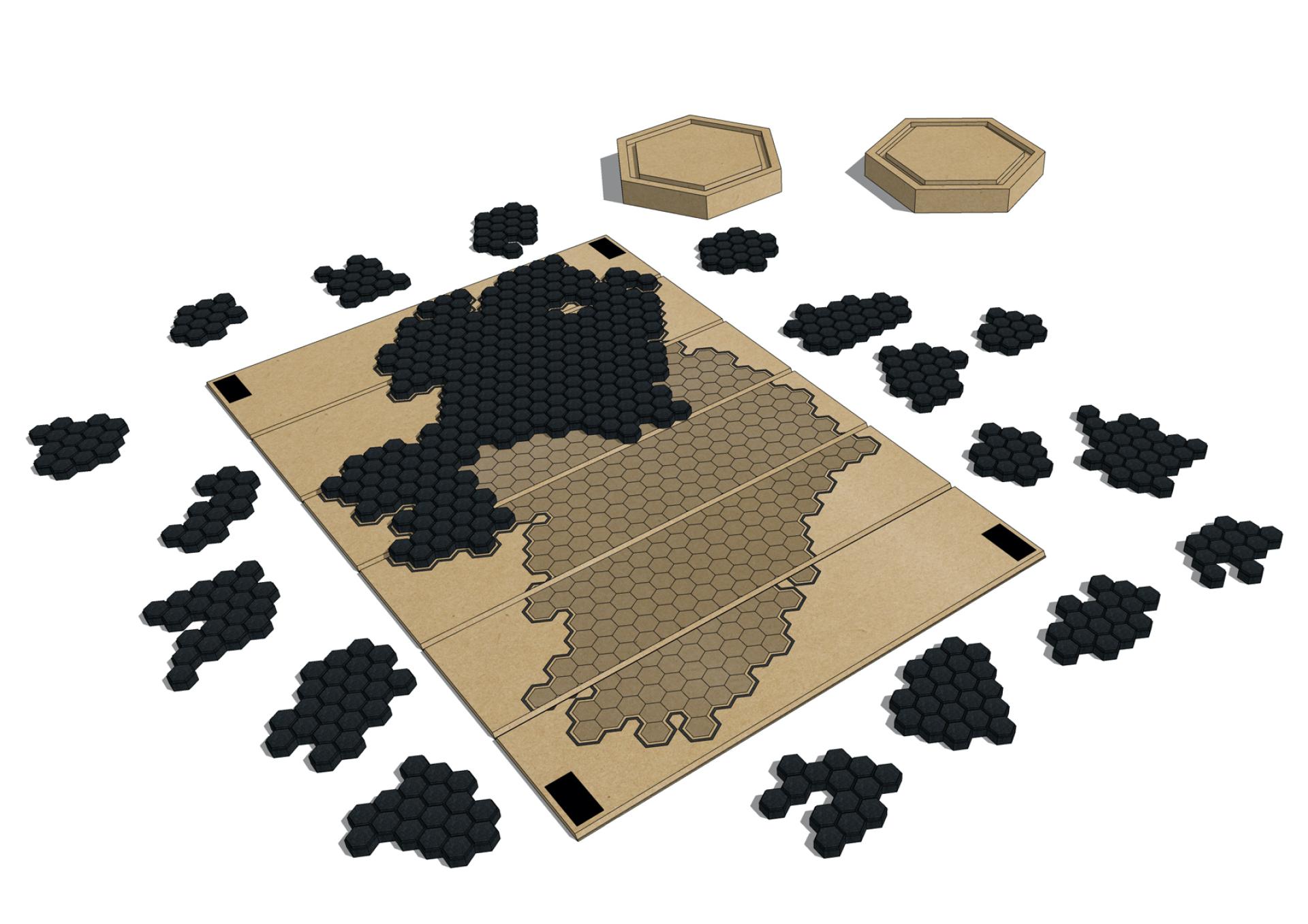 London Design Awards Winner - The (almost) Impossible Causeway Puzzle