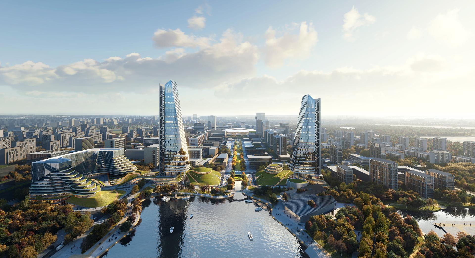 London Design Awards Winner - Quzhou Landmark Towers