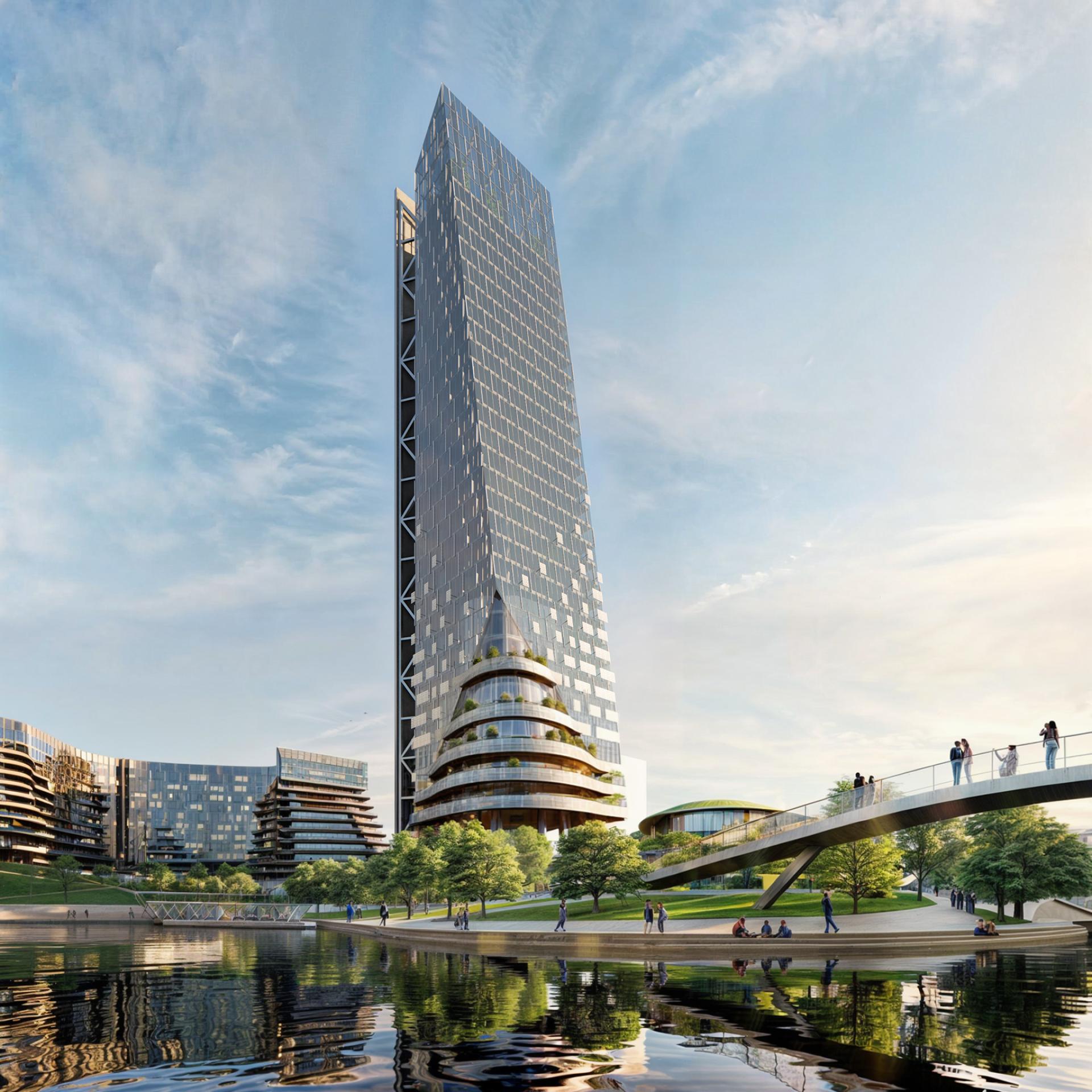 London Design Awards Winner - Quzhou Landmark Towers
