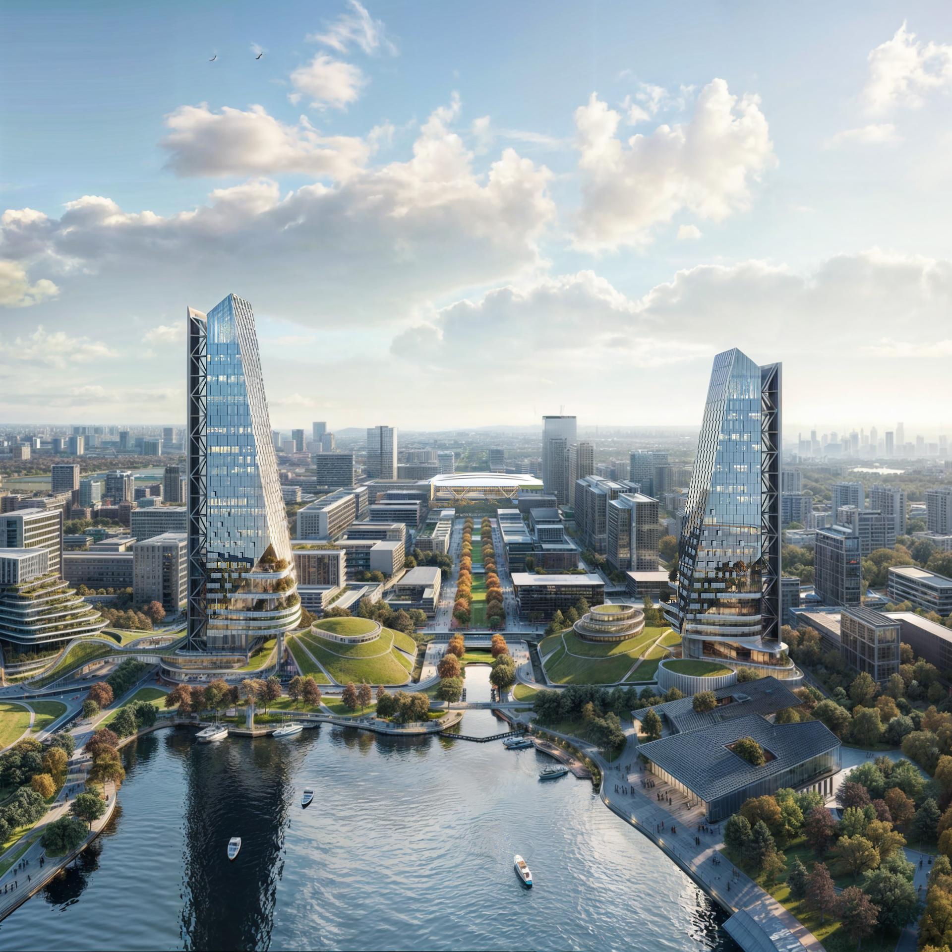 London Design Awards Winner - Quzhou Landmark Towers