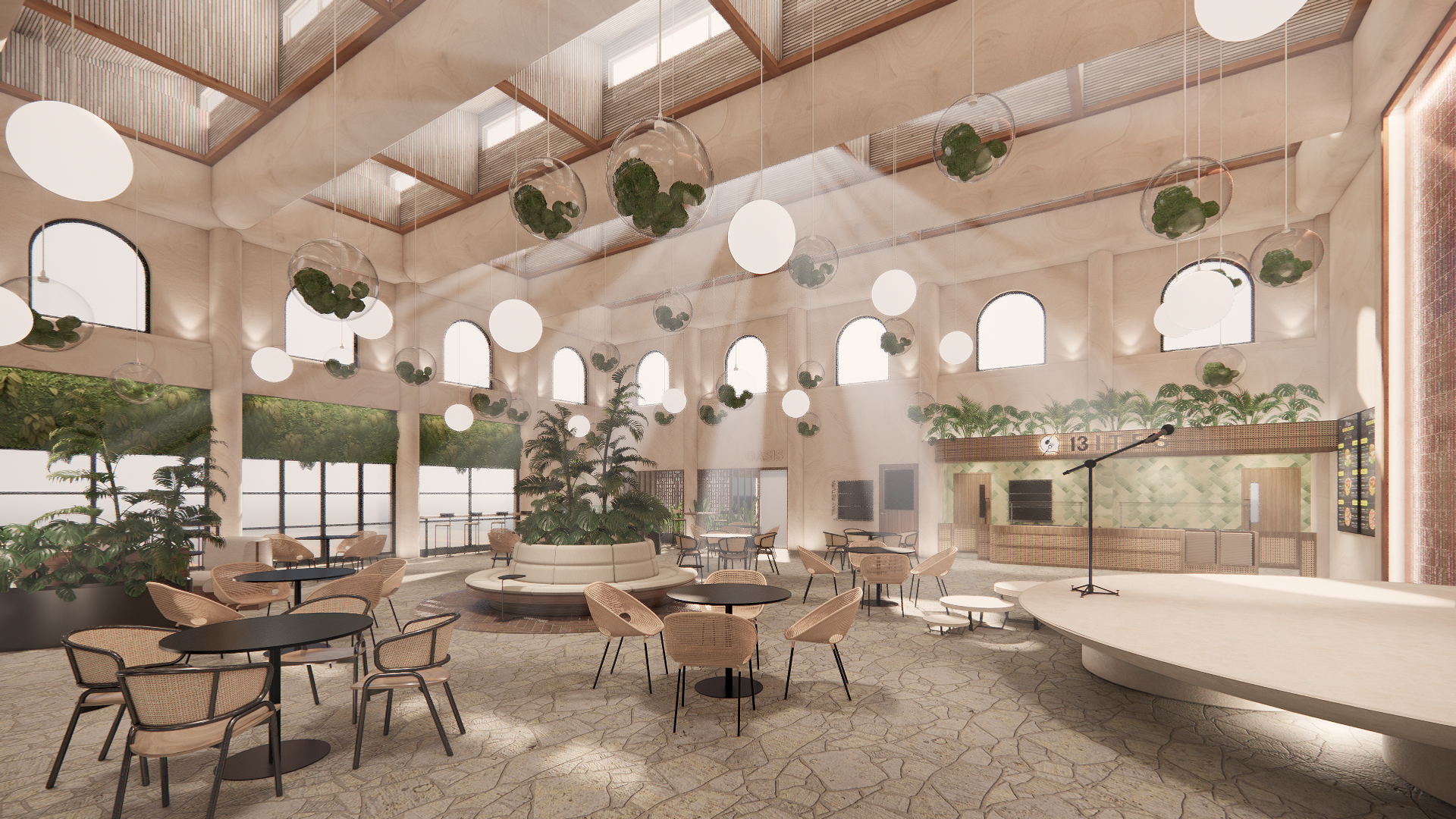 London Design Awards Winner - Oasis Hall 13