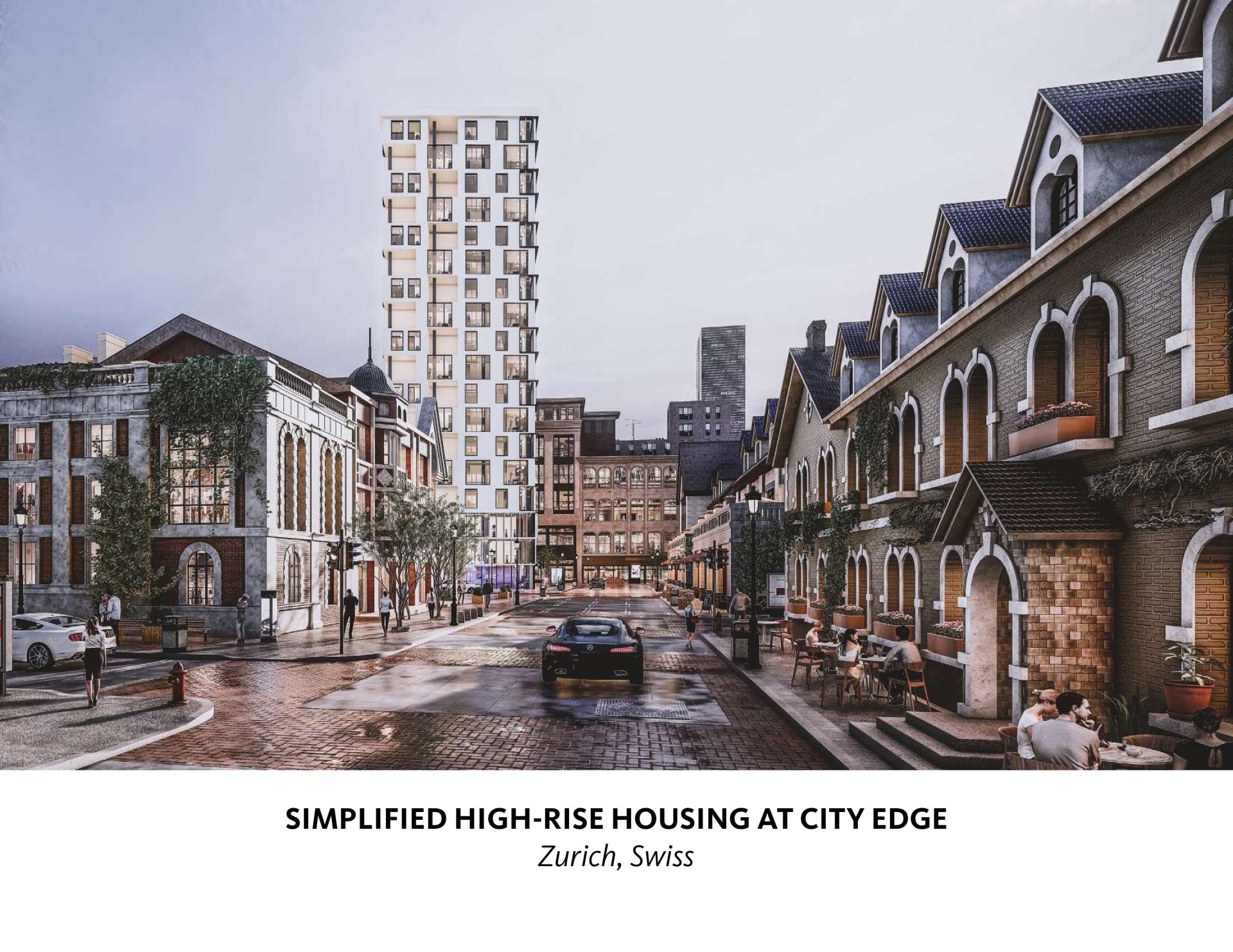 London Design Awards Winner - SIMPLIFIED HIGH-RISE HOUSING AT CITY EDGE