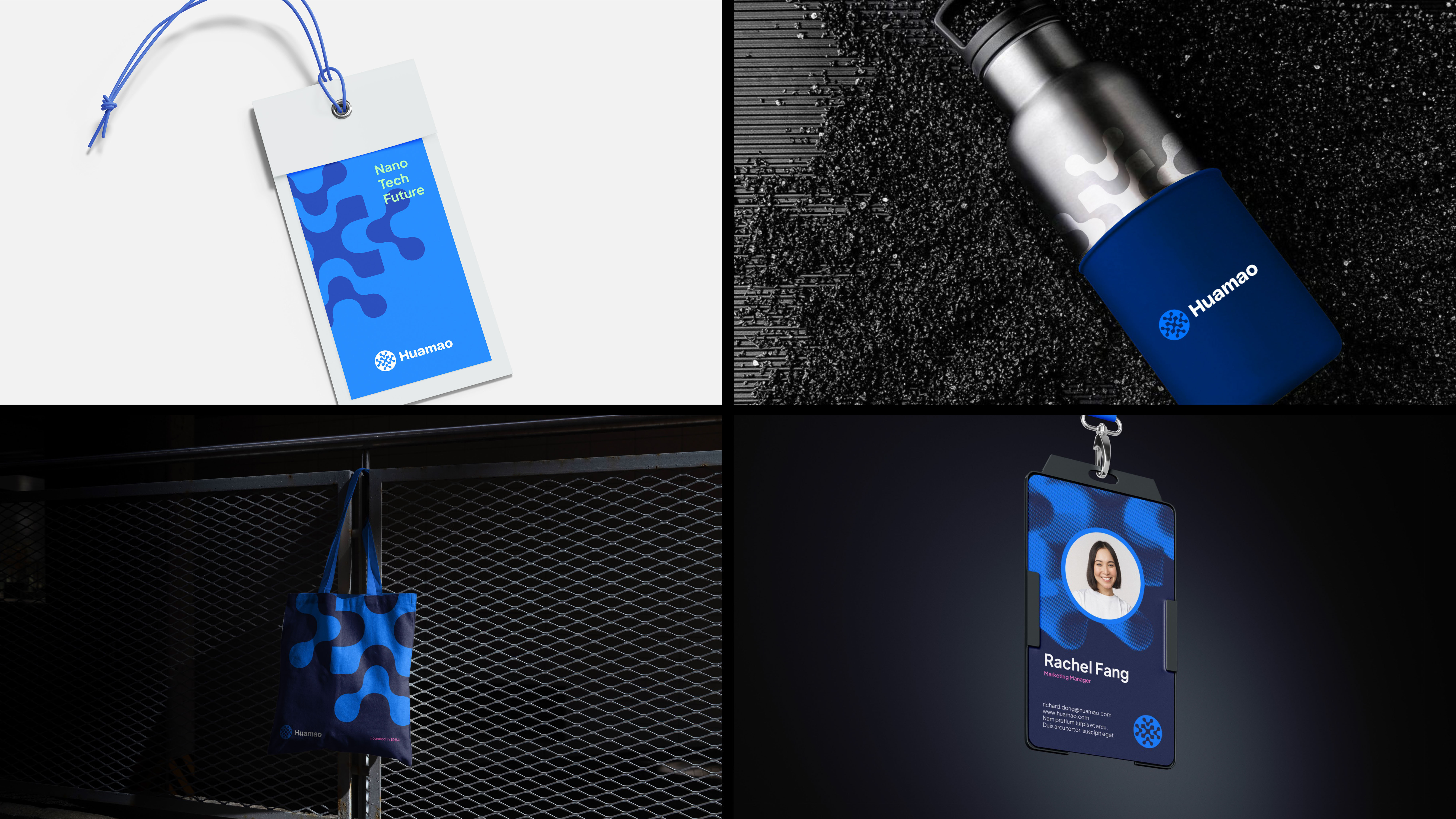 London Design Awards Winner - Huamao Nano-Tech Rebranding