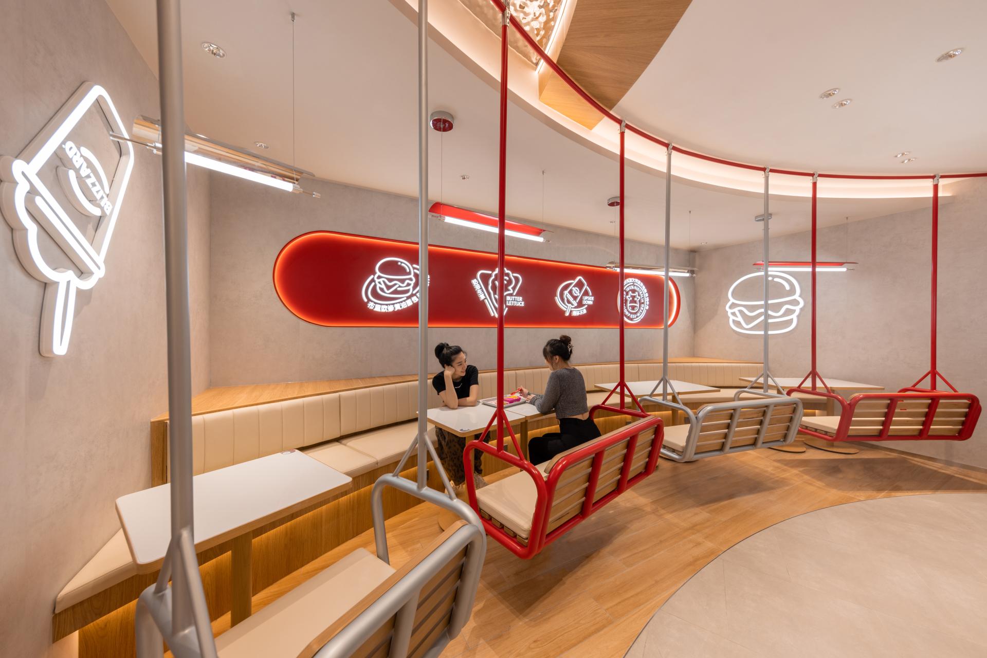 London Design Awards Winner - BLIZZARD & BURGERS Shanghai Burger Store 