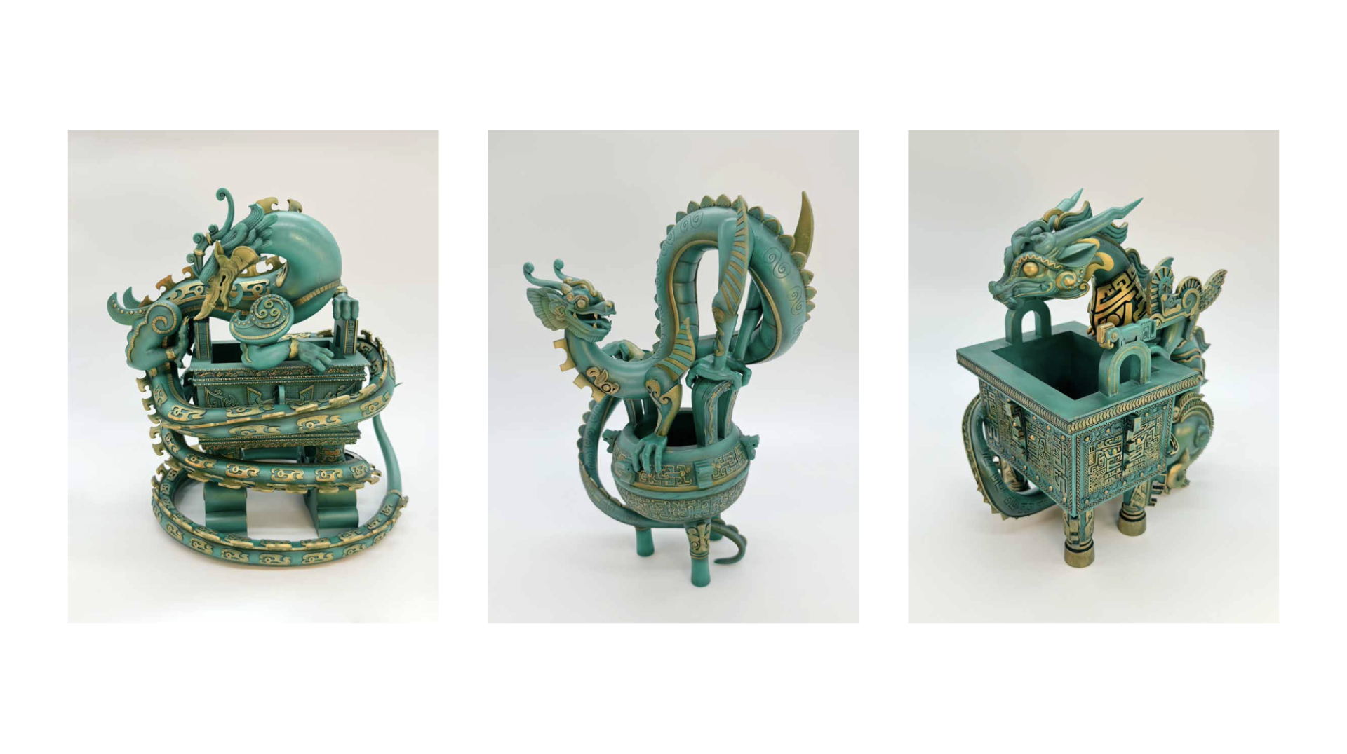 London Design Awards Winner - Loong Circling Around Nine Cauldrons