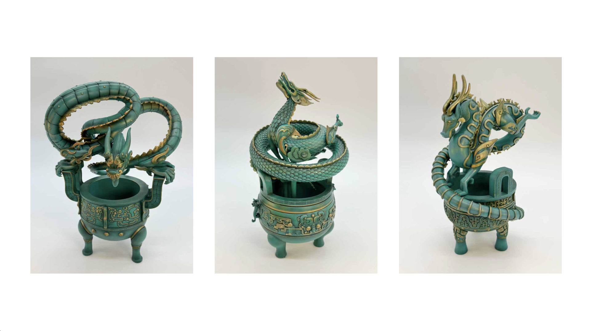 London Design Awards Winner - Loong Circling Around Nine Cauldrons