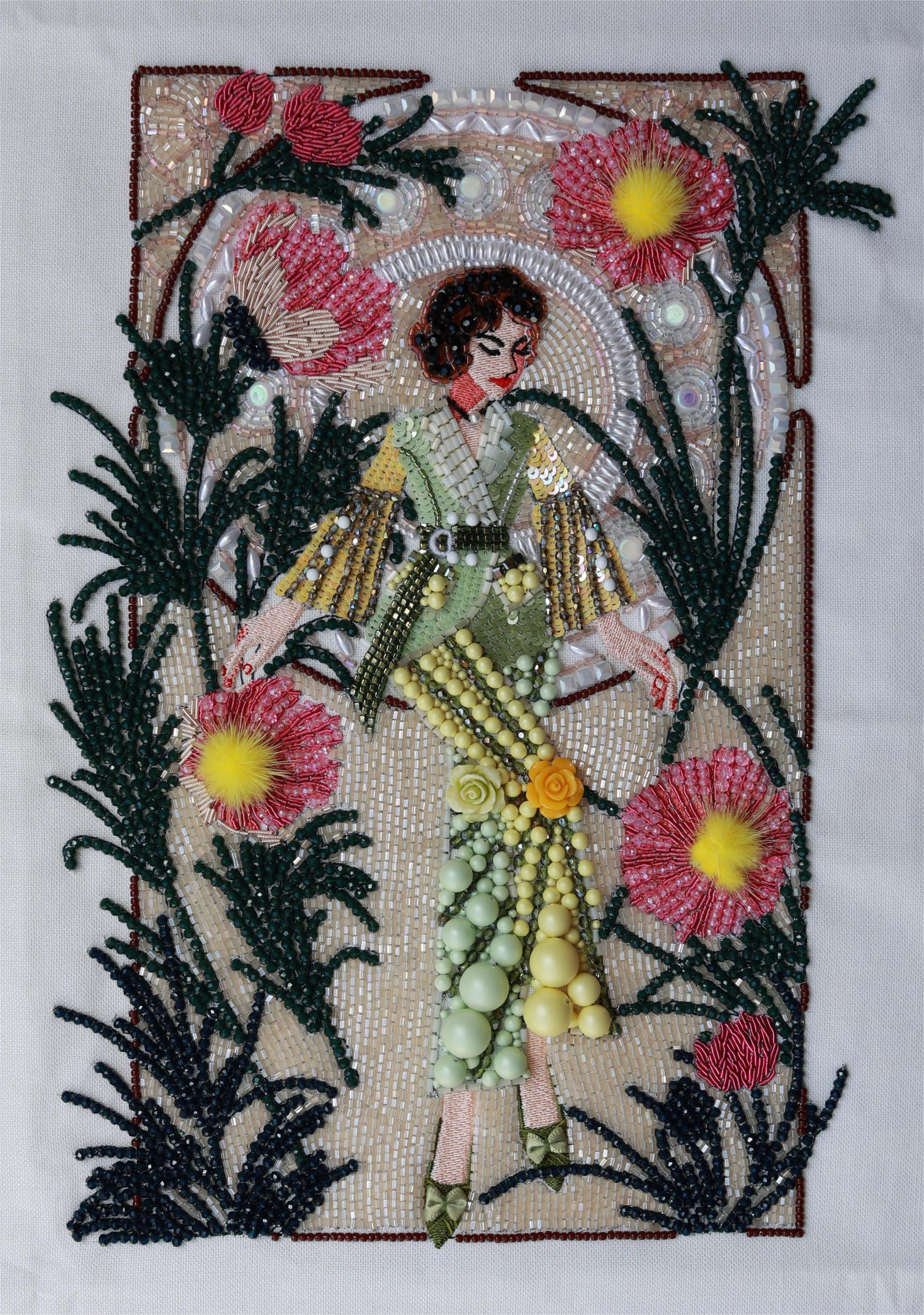 London Design Awards Winner - Blooming Pearl Embroidery