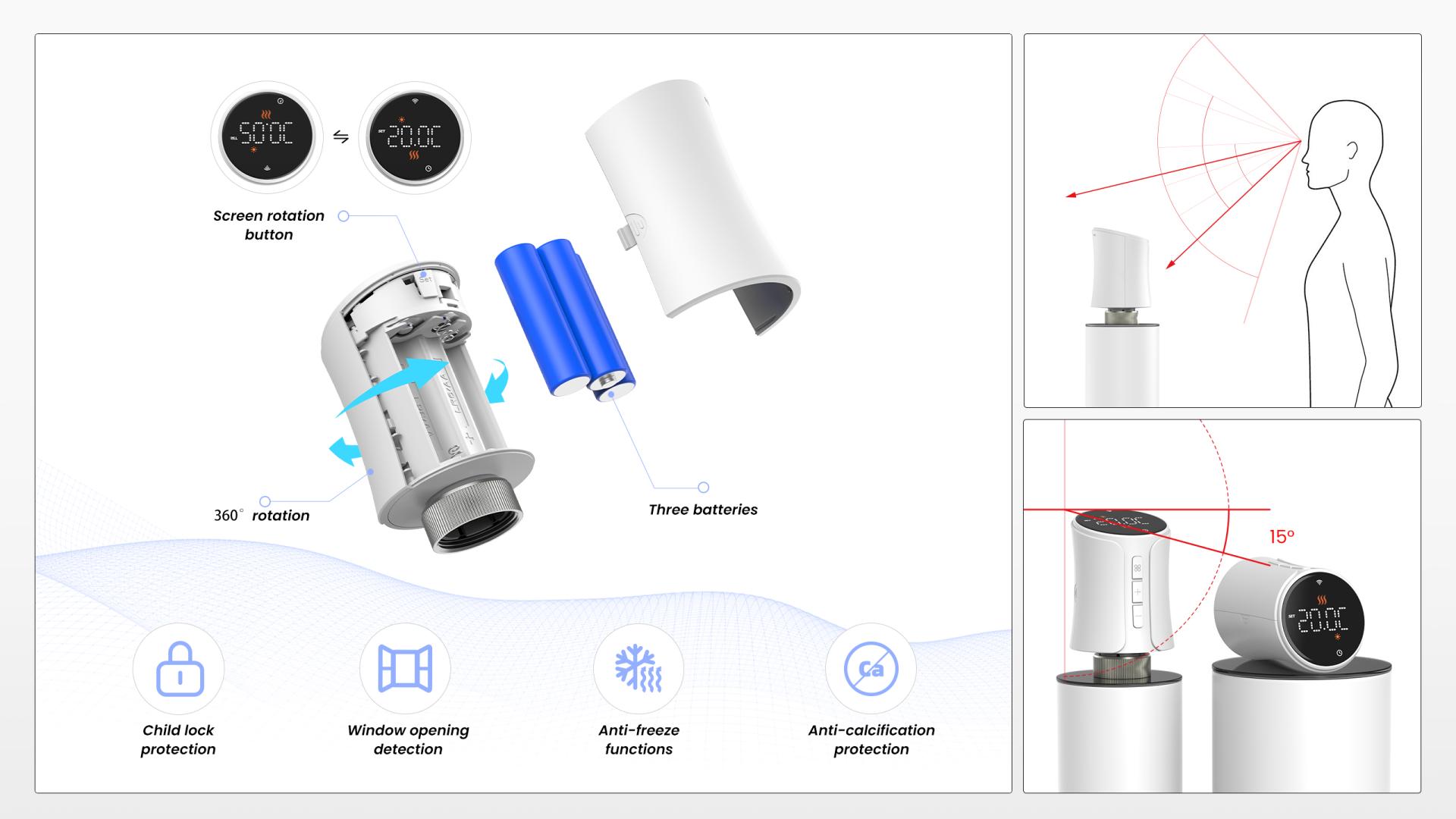 London Design Awards Winner - Smart Thermostatic Radiator Valve