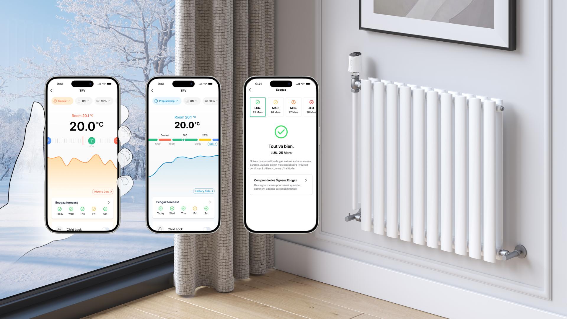 London Design Awards Winner - Smart Thermostatic Radiator Valve