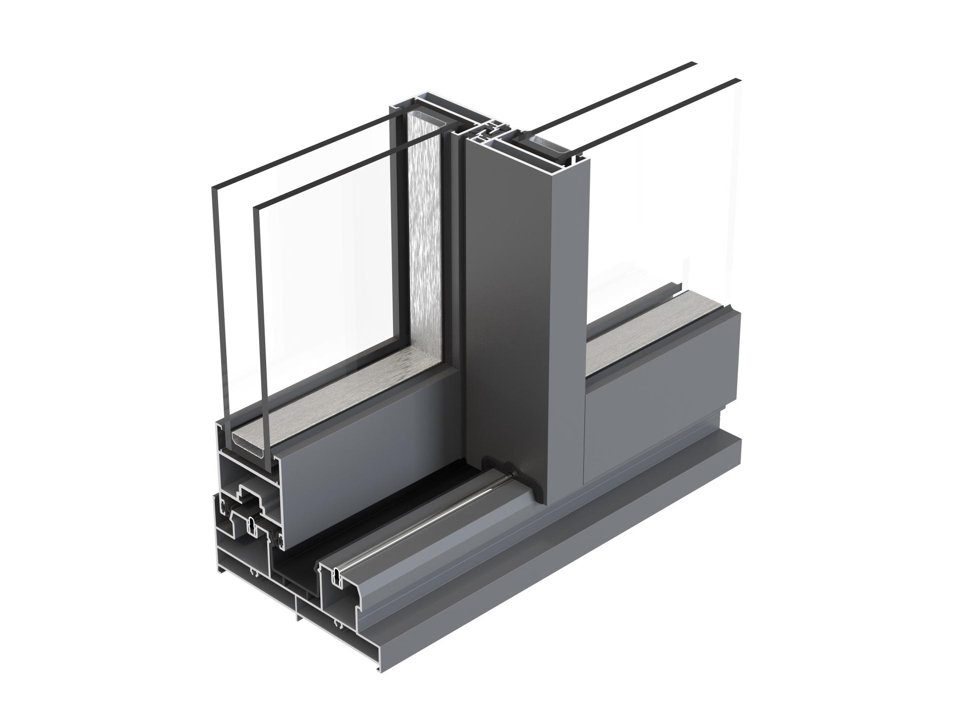 London Design Awards Winner - Champion Vision Non-Thermal Break Sliding Door