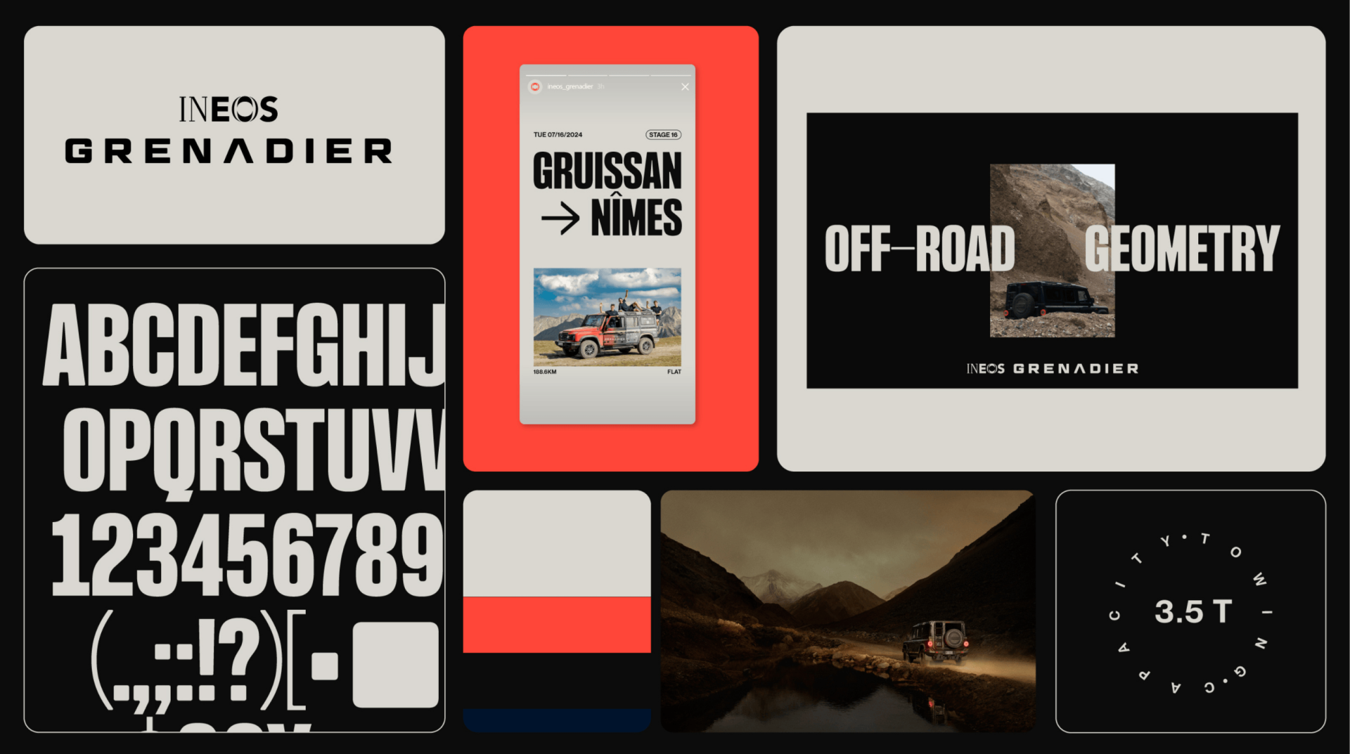 London Design Awards Winner - INEOS Automotive Identity