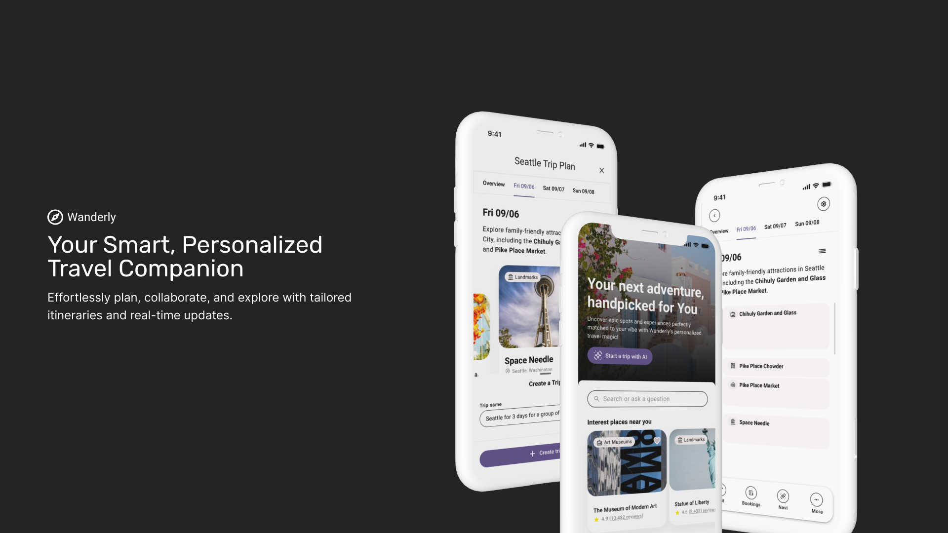 London Design Awards Winner - Wanderly - Smart, Personalized Travel Companion 