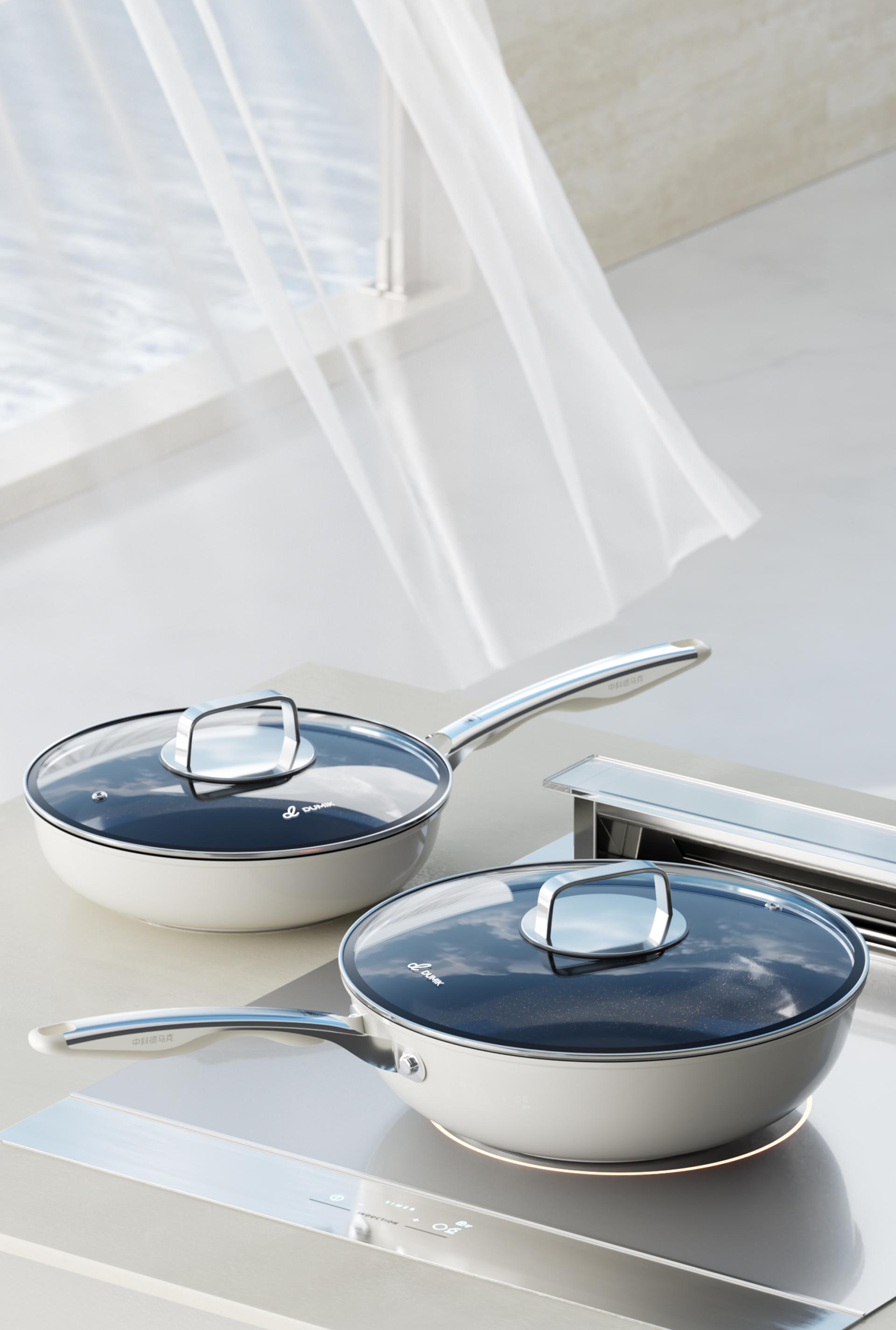 London Design Awards Winner - China Porcelain Series Ceramic Non-Stick Cookware