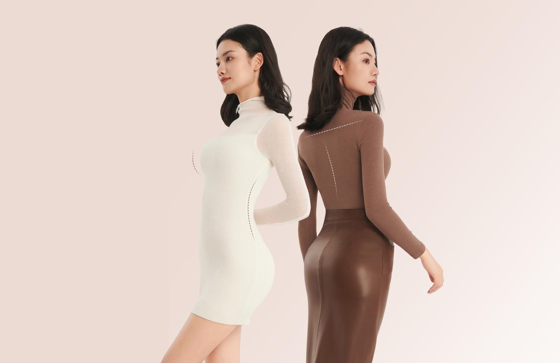 London Design Awards Winner - Seamless Posture Correcting Back Support Undergarment