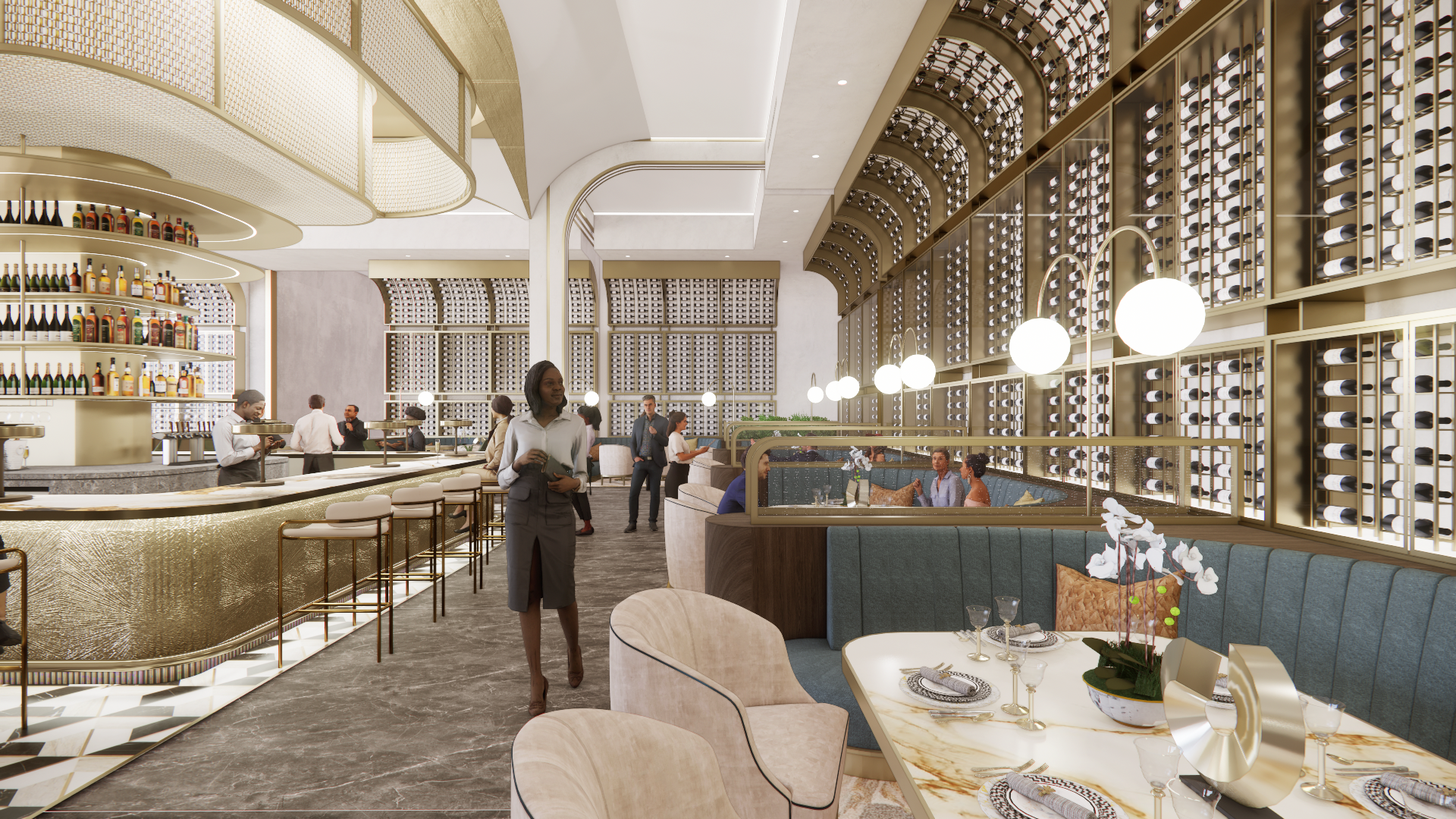 London Design Awards Winner - Business Hotel Restaurant Design