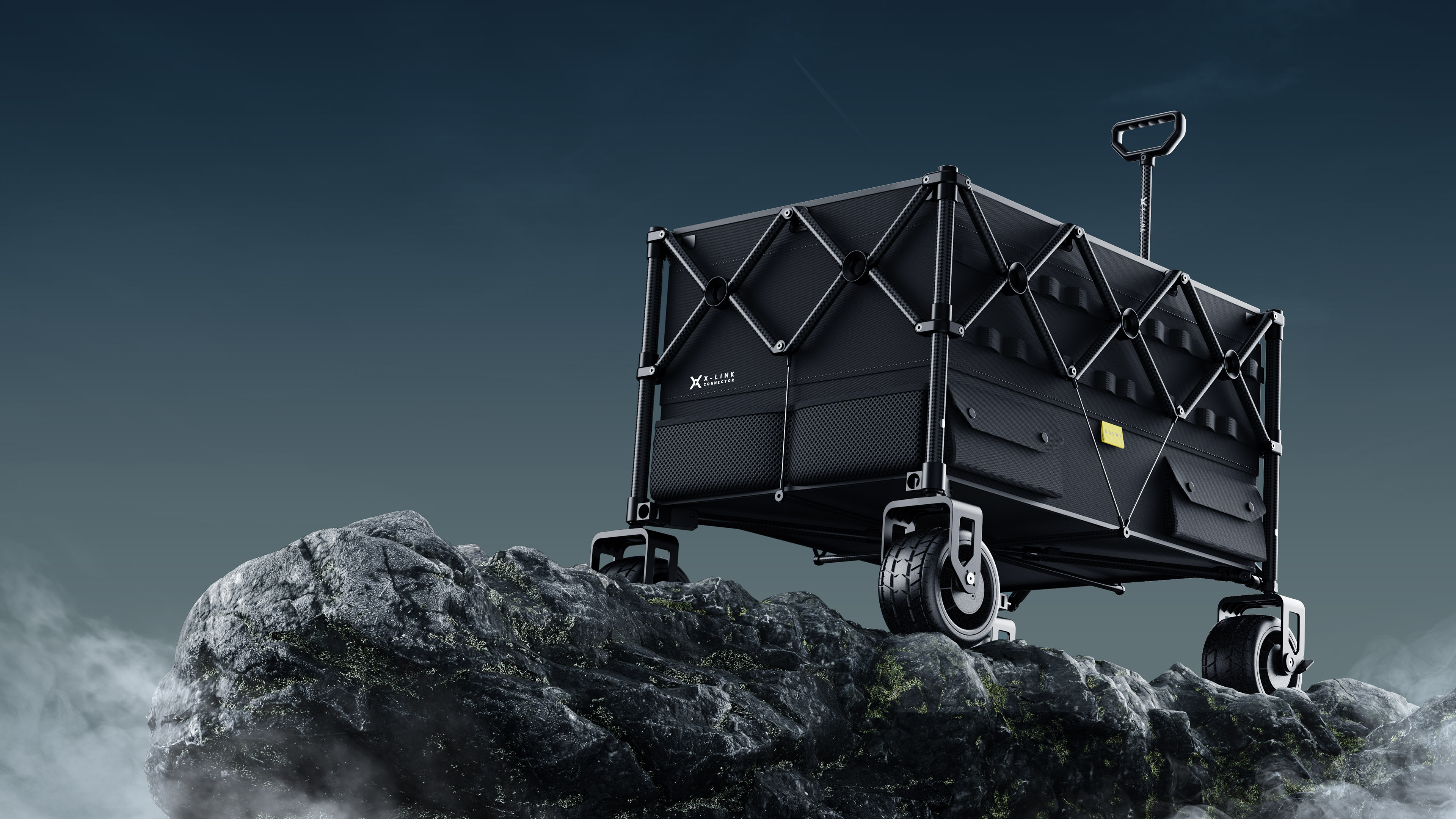 London Design Awards Winner - Bavay X-LINK Folding Wagon