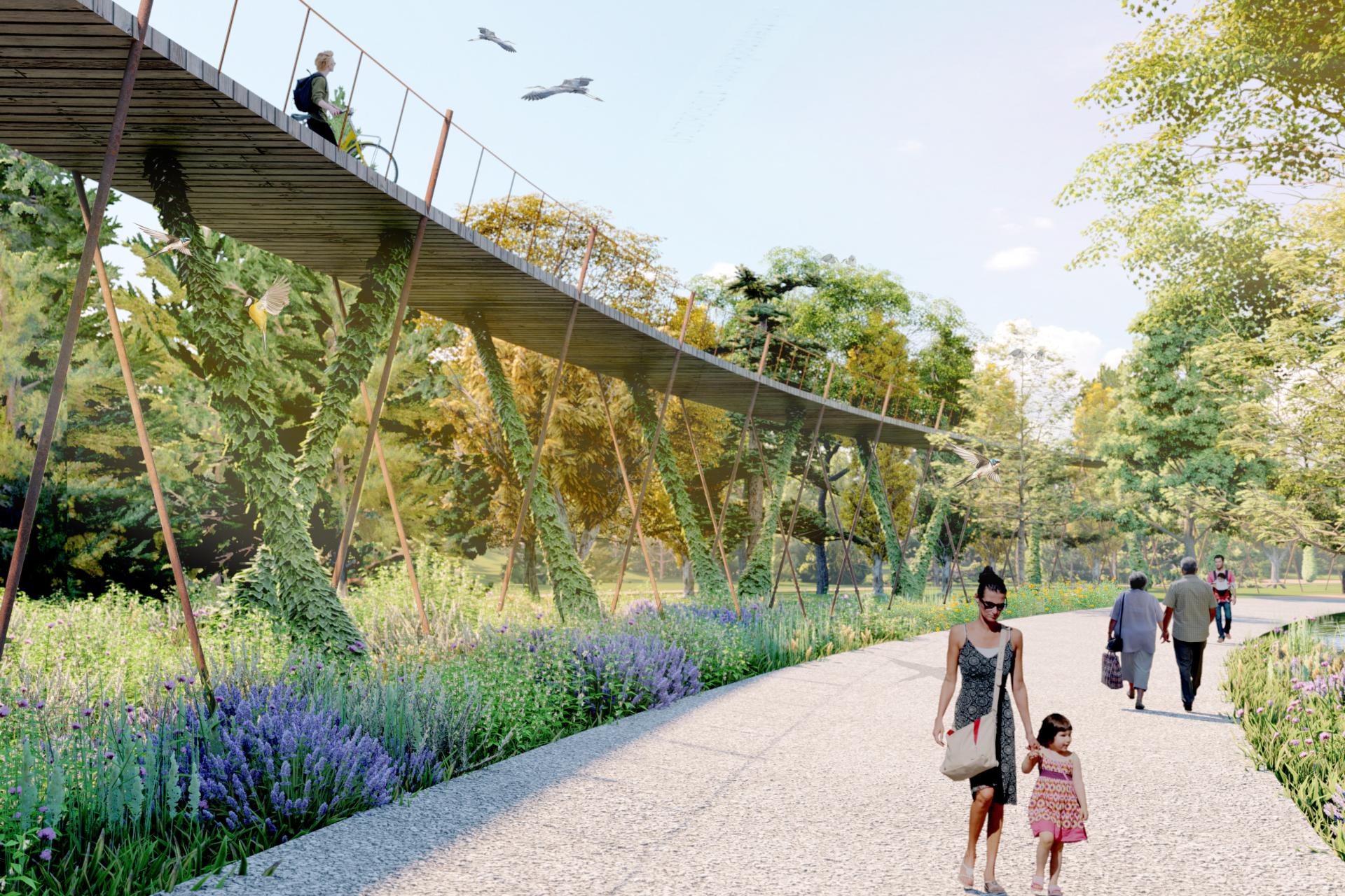 London Design Awards Winner - Interweave with the dirt-M