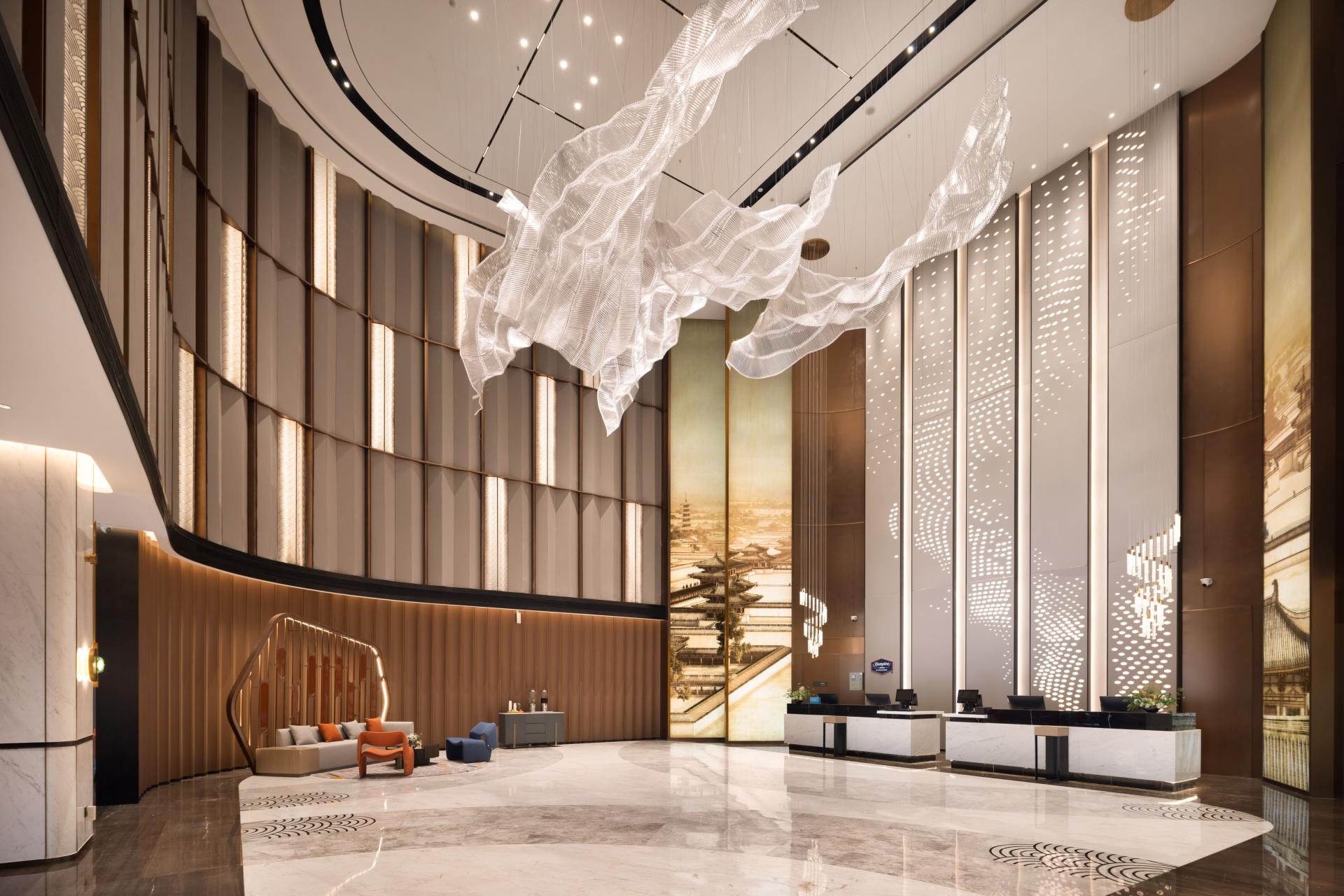 London Design Awards Winner - Hampton by Hilton Xi'an South Gate City Wall