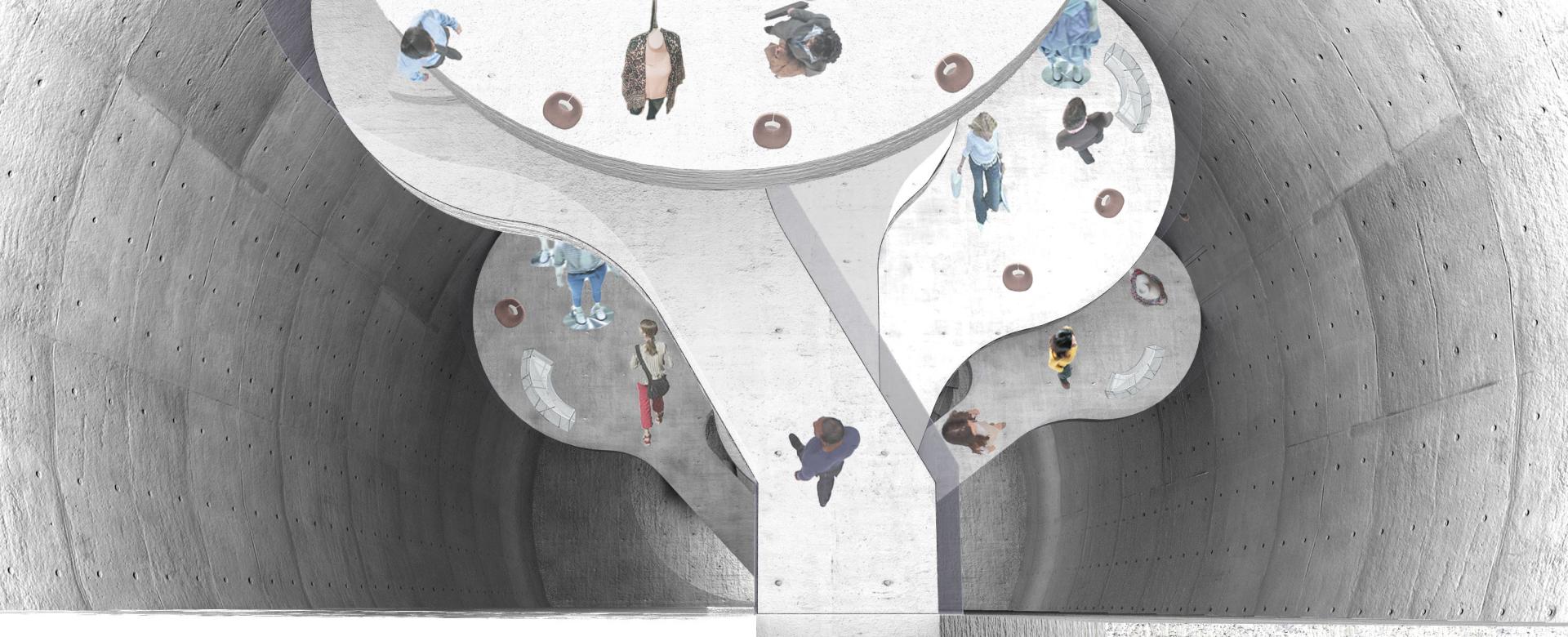 London Design Awards Winner - SPECIAL RENDEZVOUS FOR HISTORIC SILOS & CONTEMPORARY FASHION