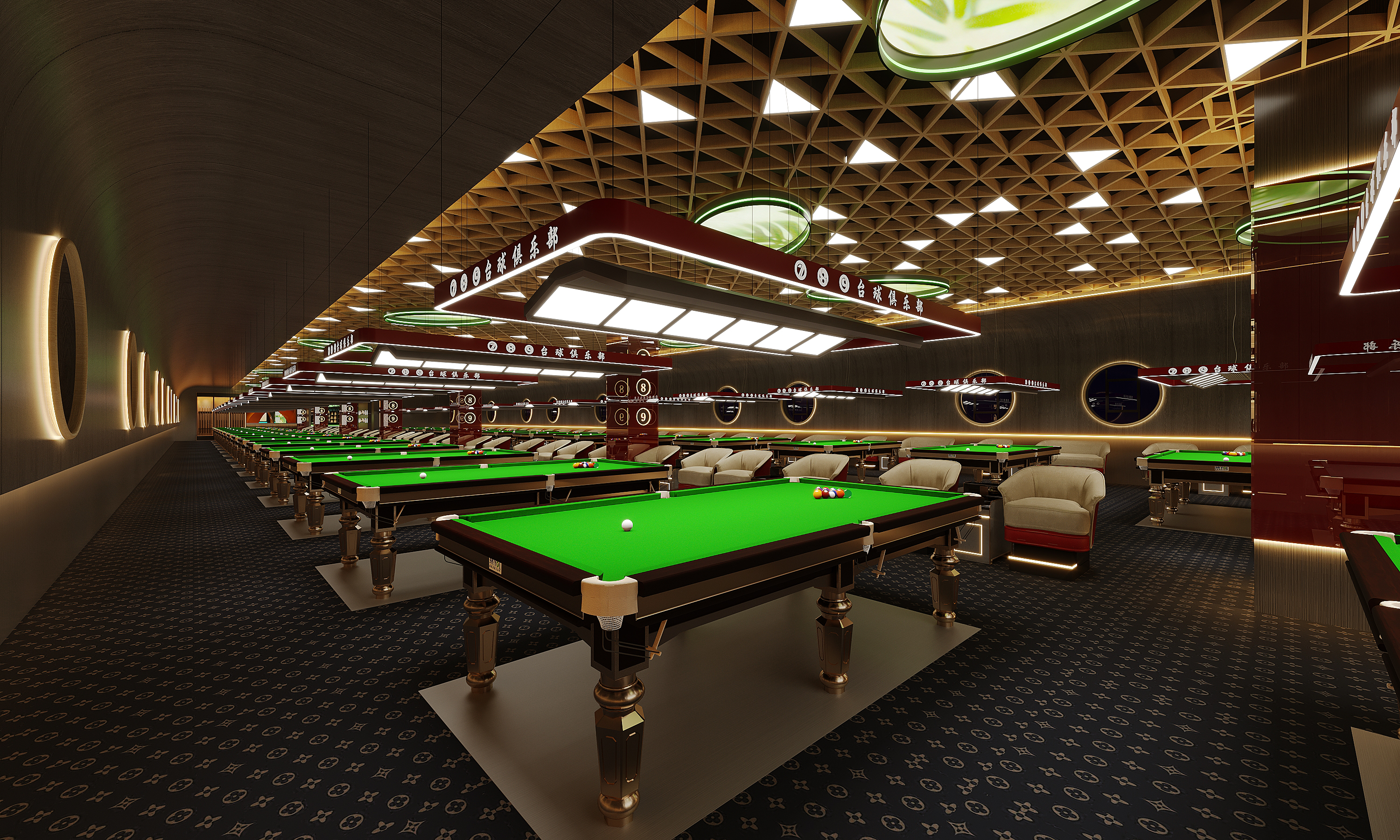 London Design Awards Winner - Hengyang 789 Billiard Club --- Geese Returning to Nest 