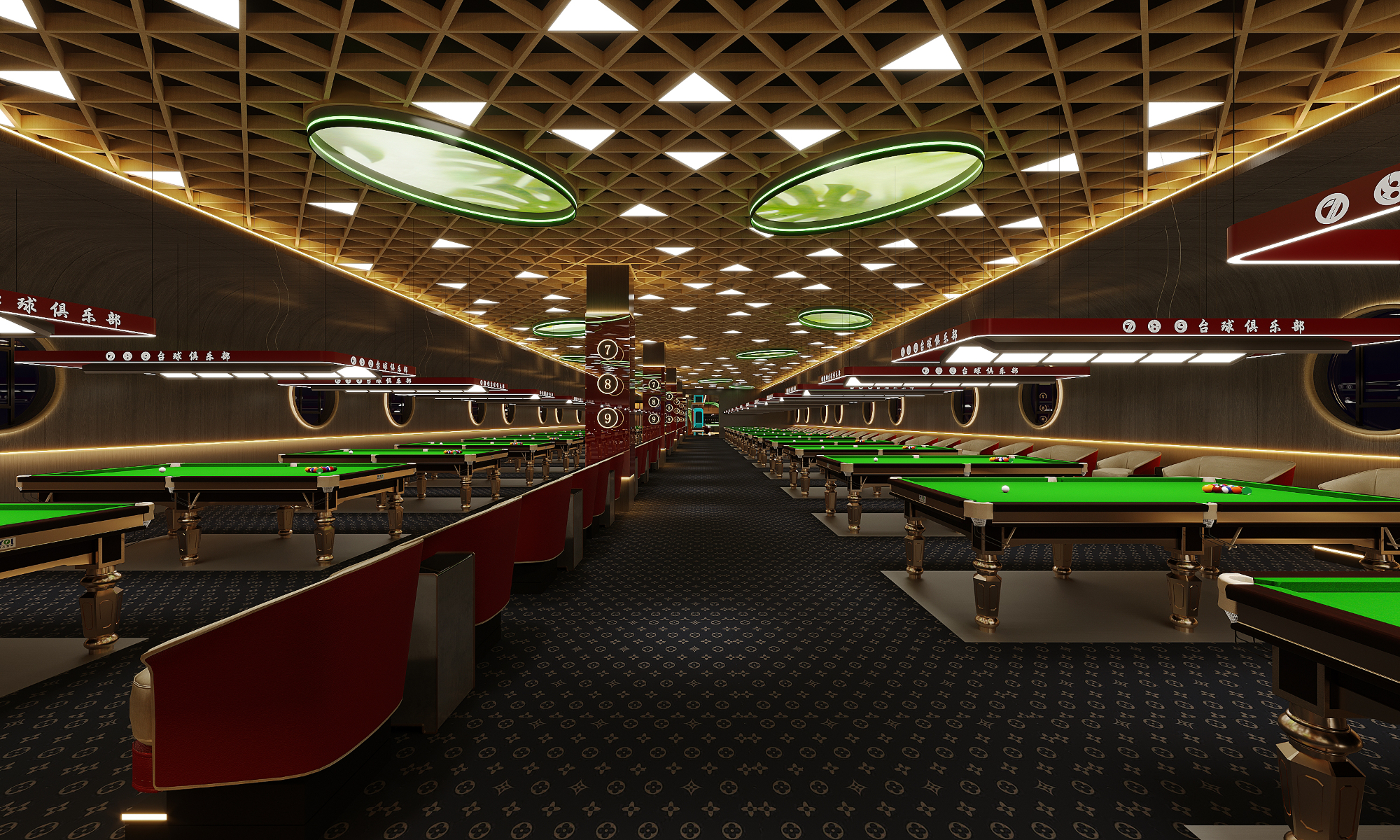 London Design Awards Winner - Hengyang 789 Billiard Club --- Geese Returning to Nest 