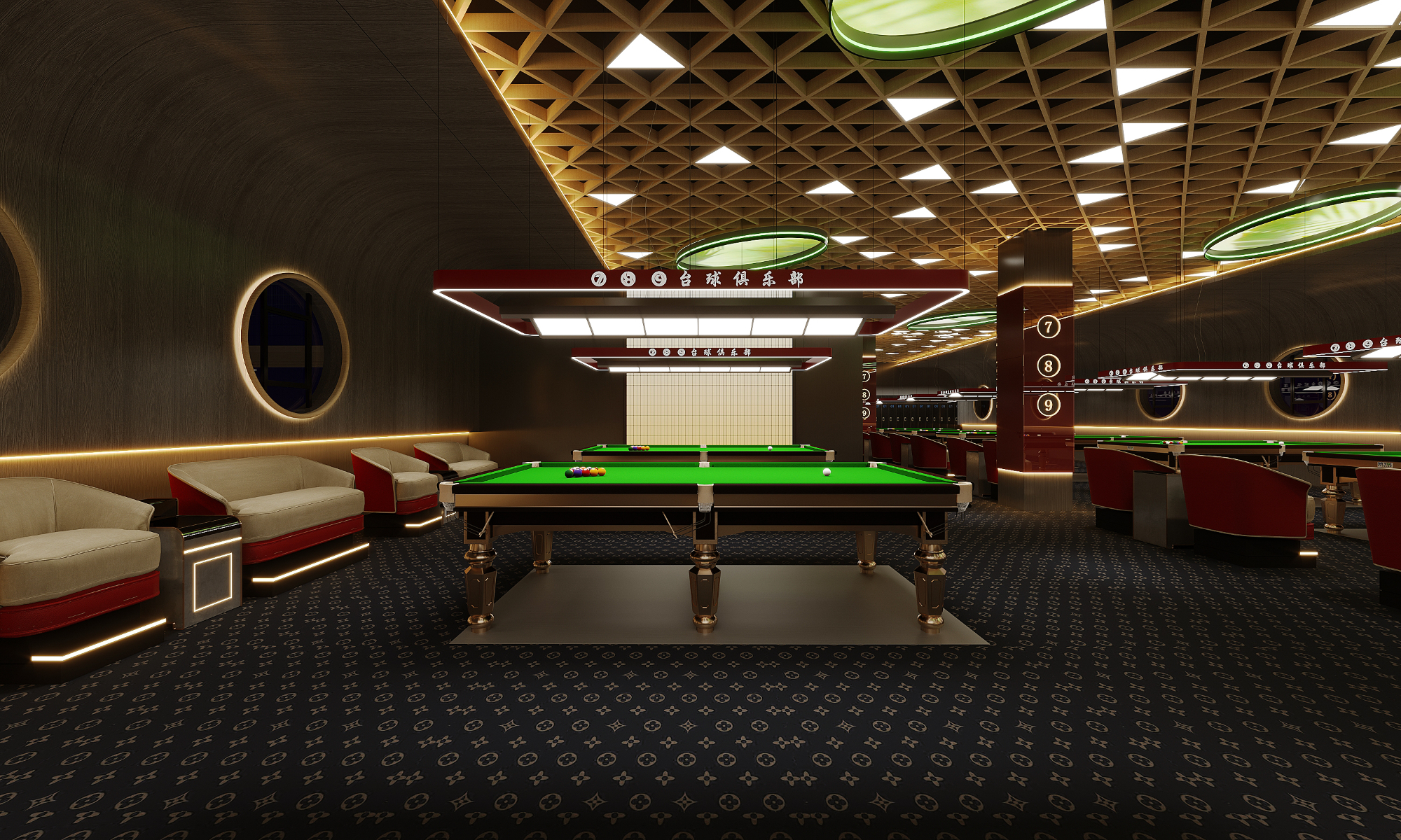 London Design Awards Winner - Hengyang 789 Billiard Club --- Geese Returning to Nest 