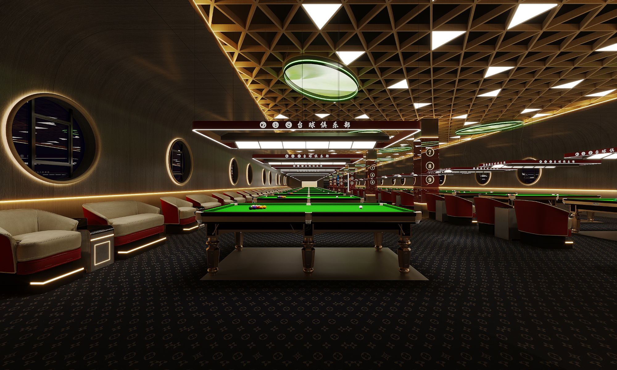 London Design Awards Winner - Hengyang 789 Billiard Club --- Geese Returning to Nest 