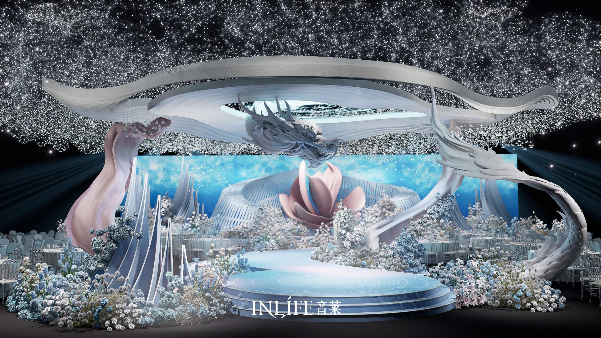 London Design Awards Winner - Dragon’s Whisper Lotus Reflection Love’s Tide