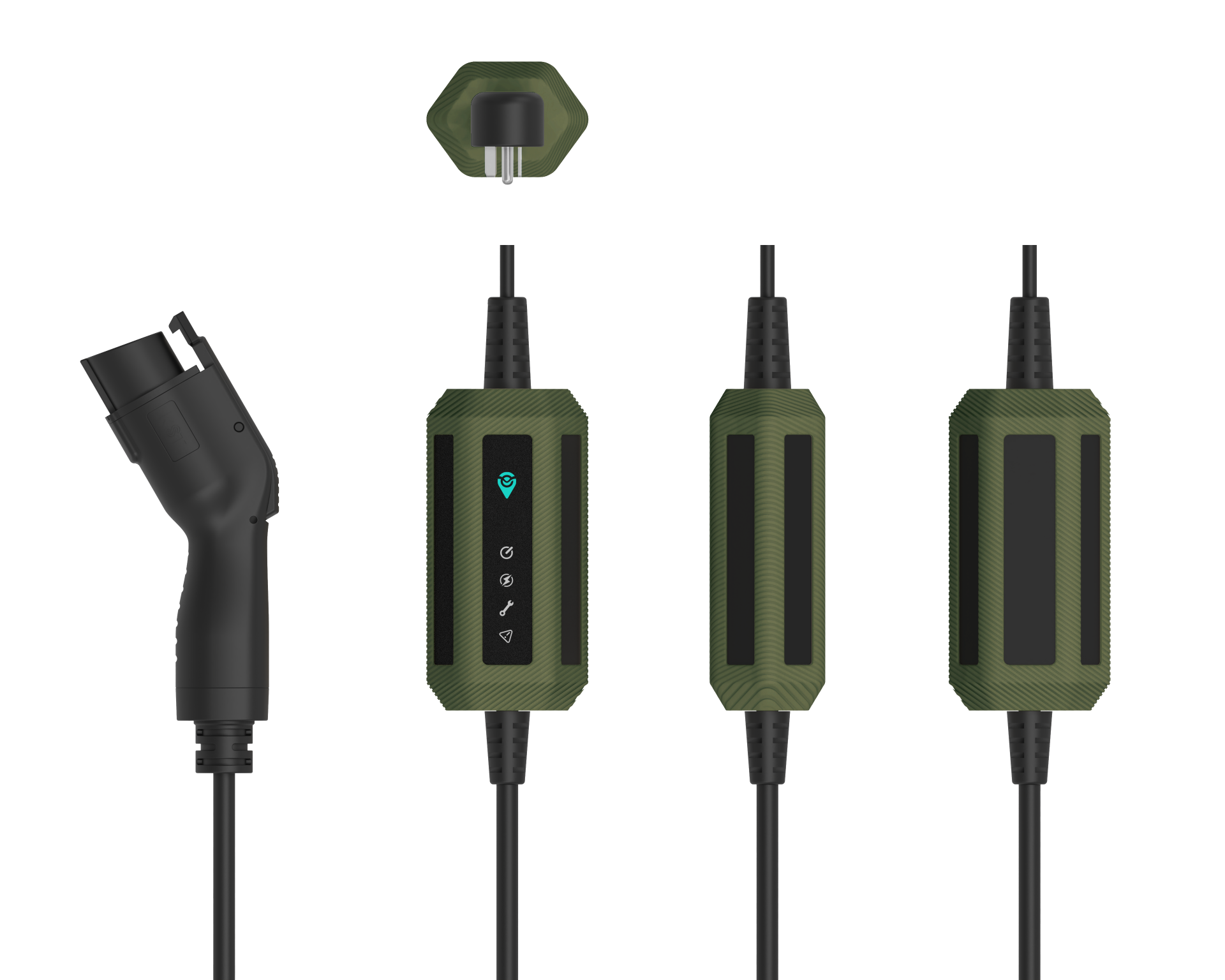 London Design Awards Winner - EVLEI Series 3.5kW Portable EV Charger