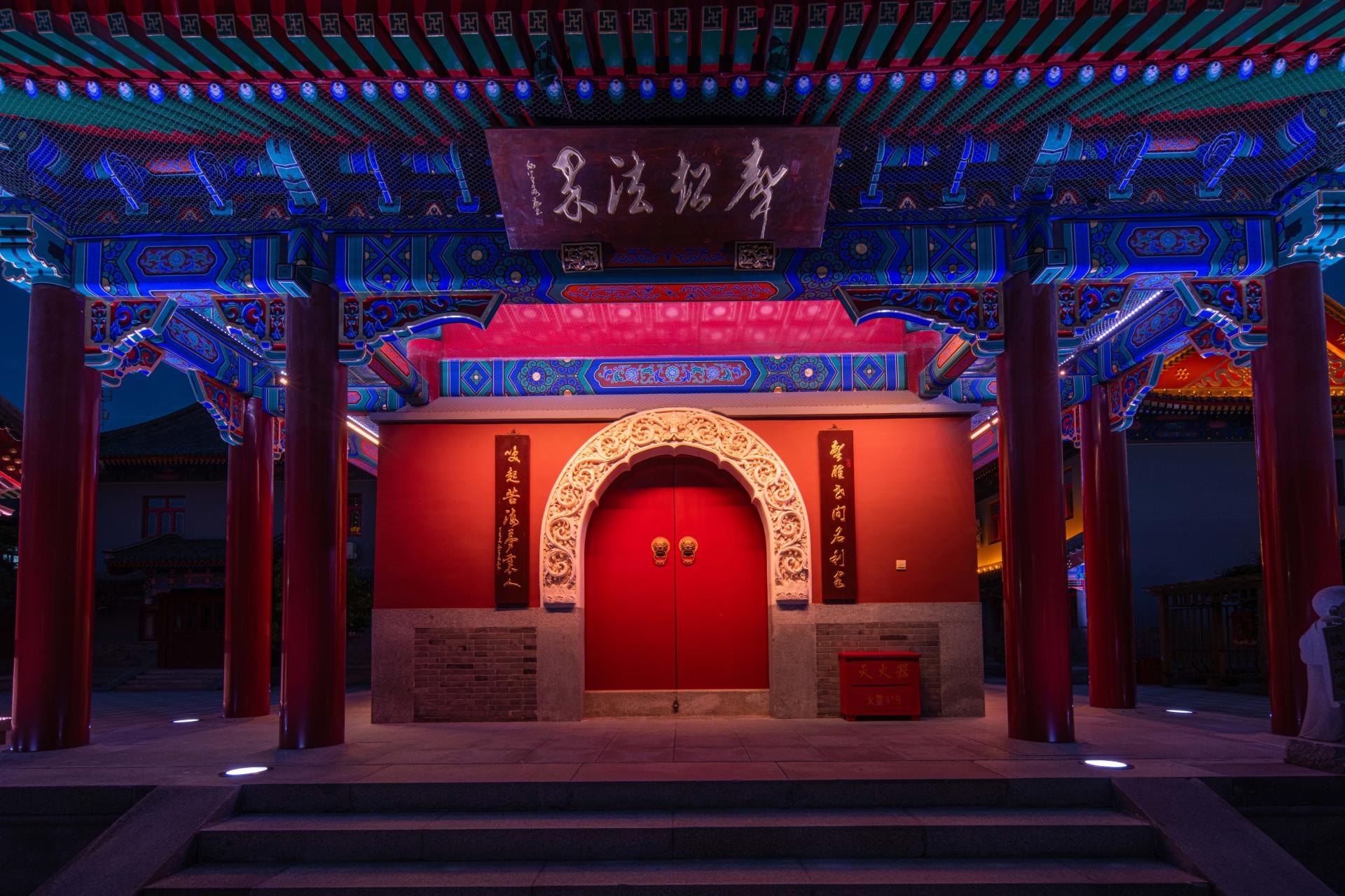 London Design Awards Winner - Tianjin Dabei Buddhist Monastery Lighting  Project