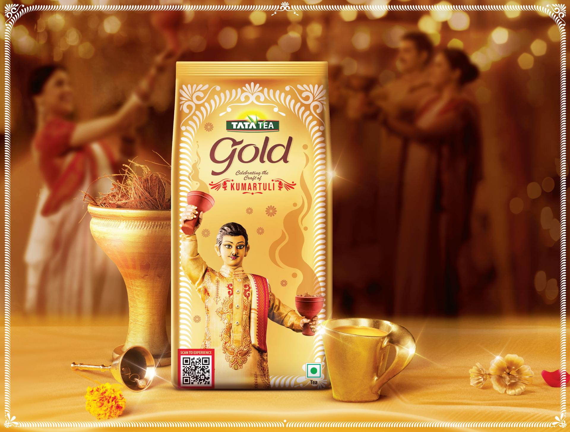London Design Awards Winner - TATA TEA GOLD DURGA PUJA FESTIVE SERIES PACKS - 2024
