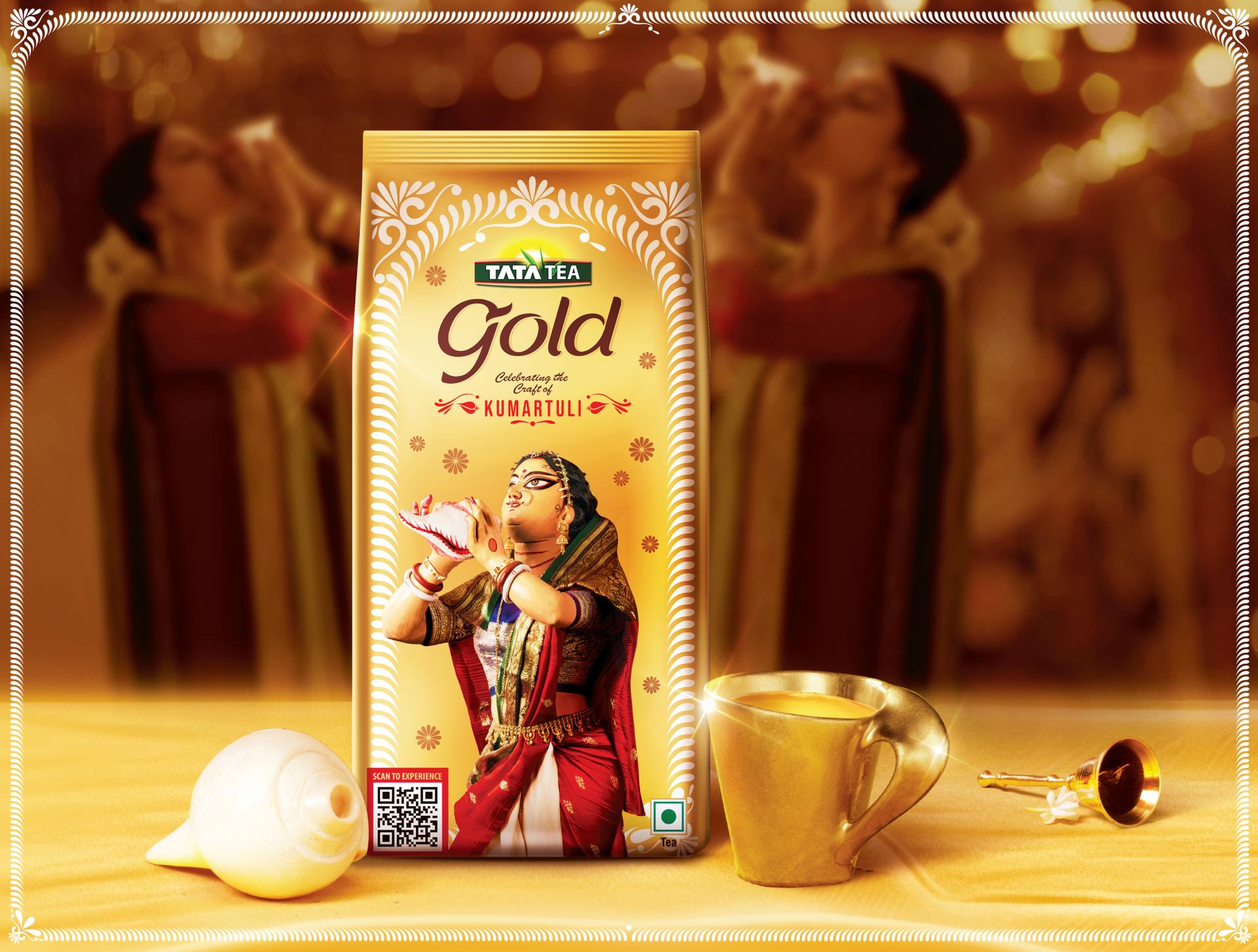 London Design Awards Winner - TATA TEA GOLD DURGA PUJA FESTIVE SERIES PACKS - 2024