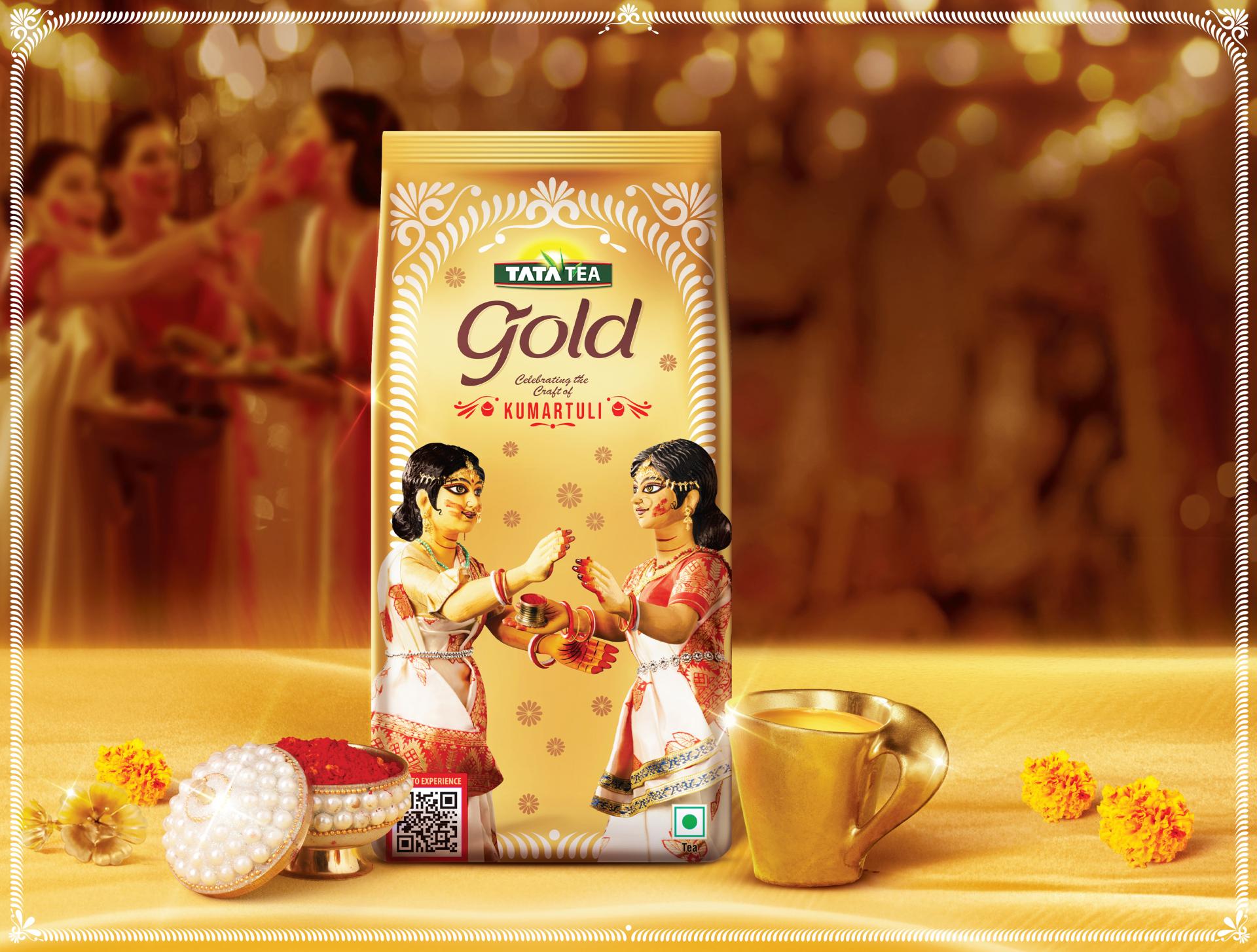 London Design Awards Winner - TATA TEA GOLD DURGA PUJA FESTIVE SERIES PACKS - 2024