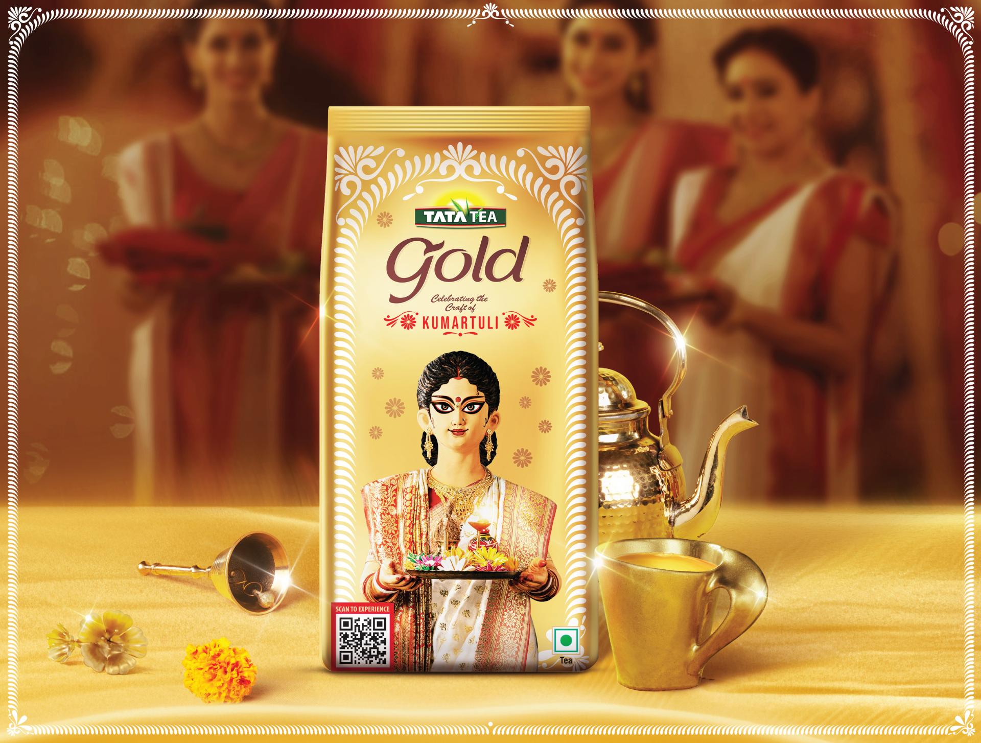 London Design Awards Winner - TATA TEA GOLD DURGA PUJA FESTIVE SERIES PACKS - 2024