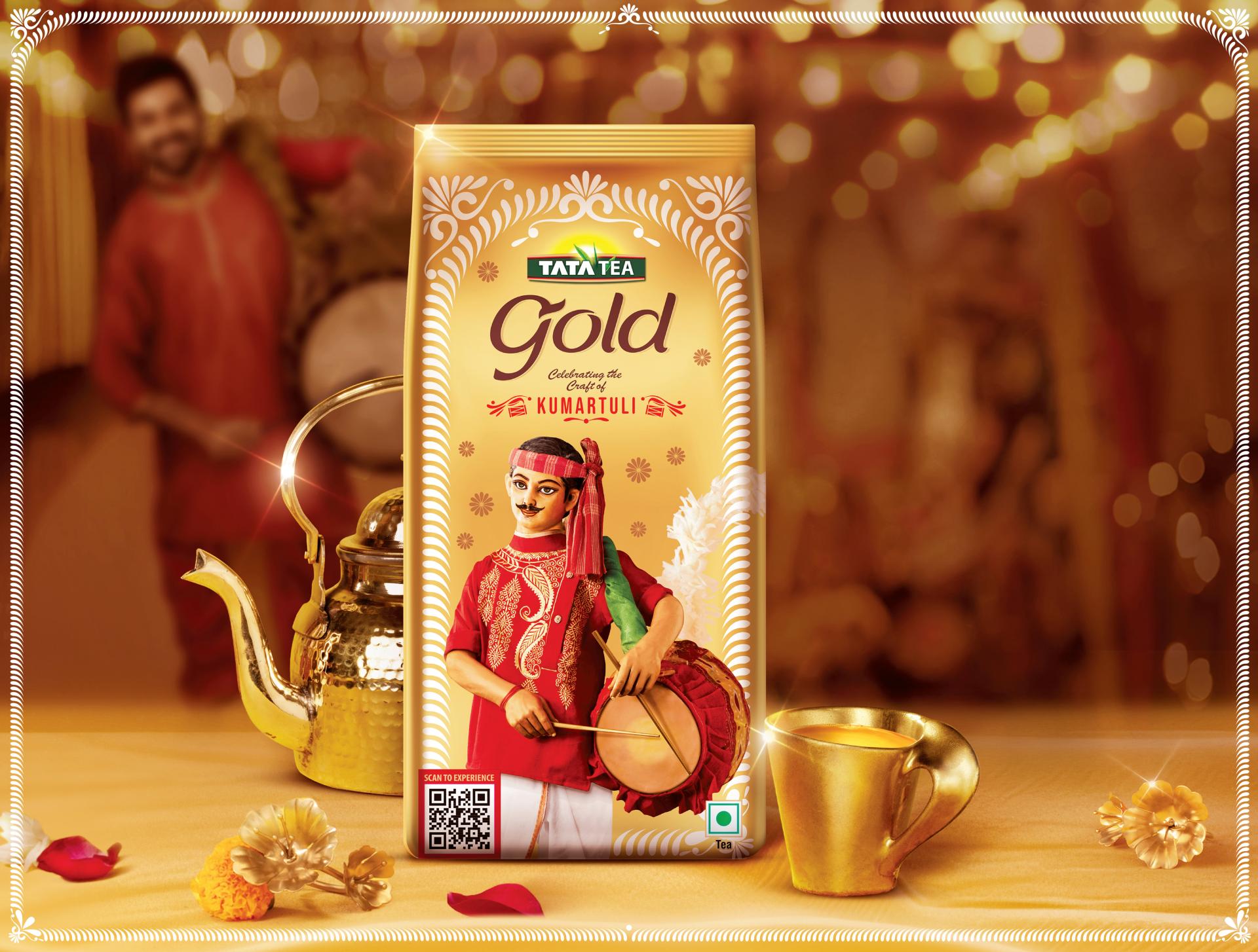 London Design Awards Winner - TATA TEA GOLD DURGA PUJA FESTIVE SERIES PACKS - 2024